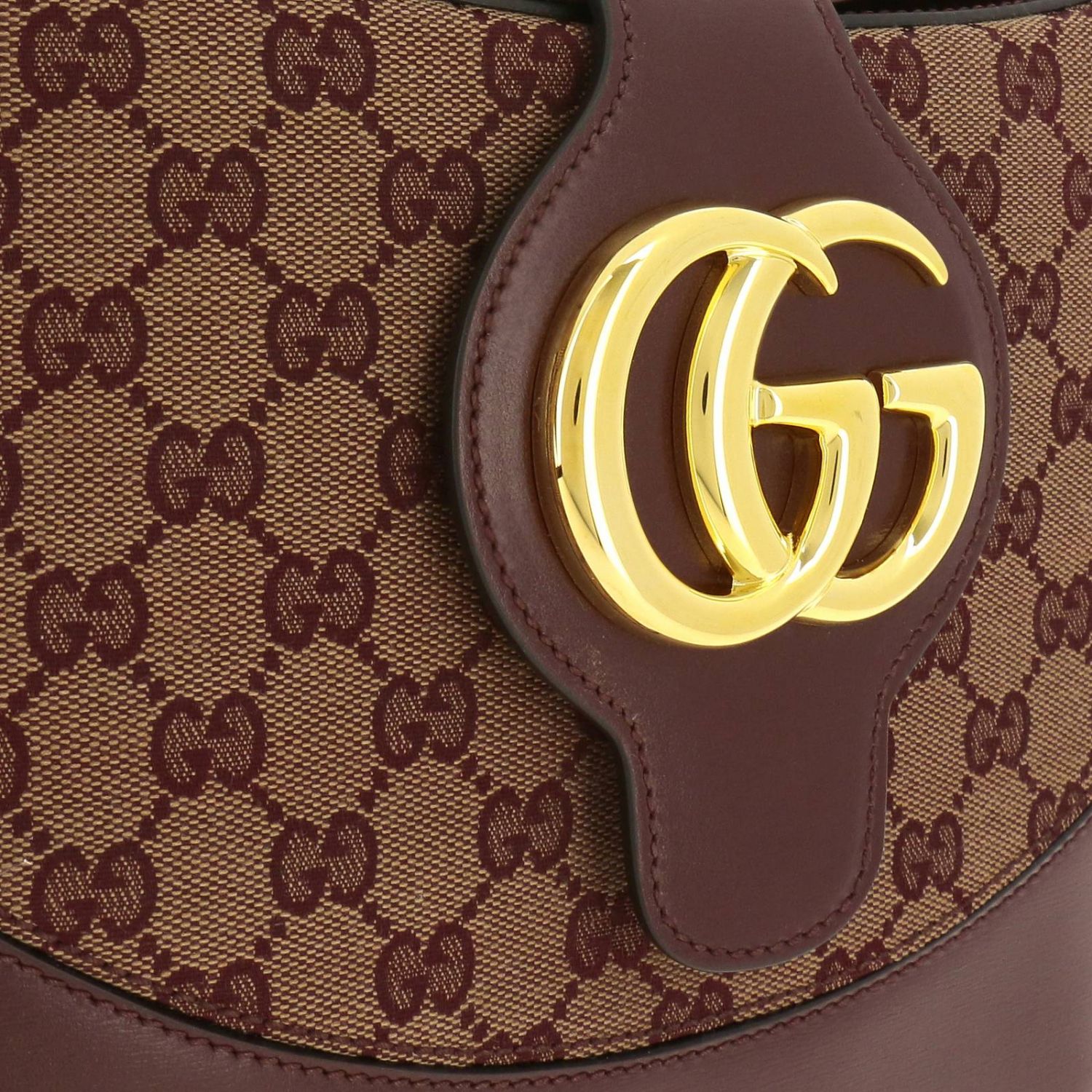 GUCCI: Shoulder bag women - Wine | Crossbody Bags Gucci 568857 9Y9XG ...