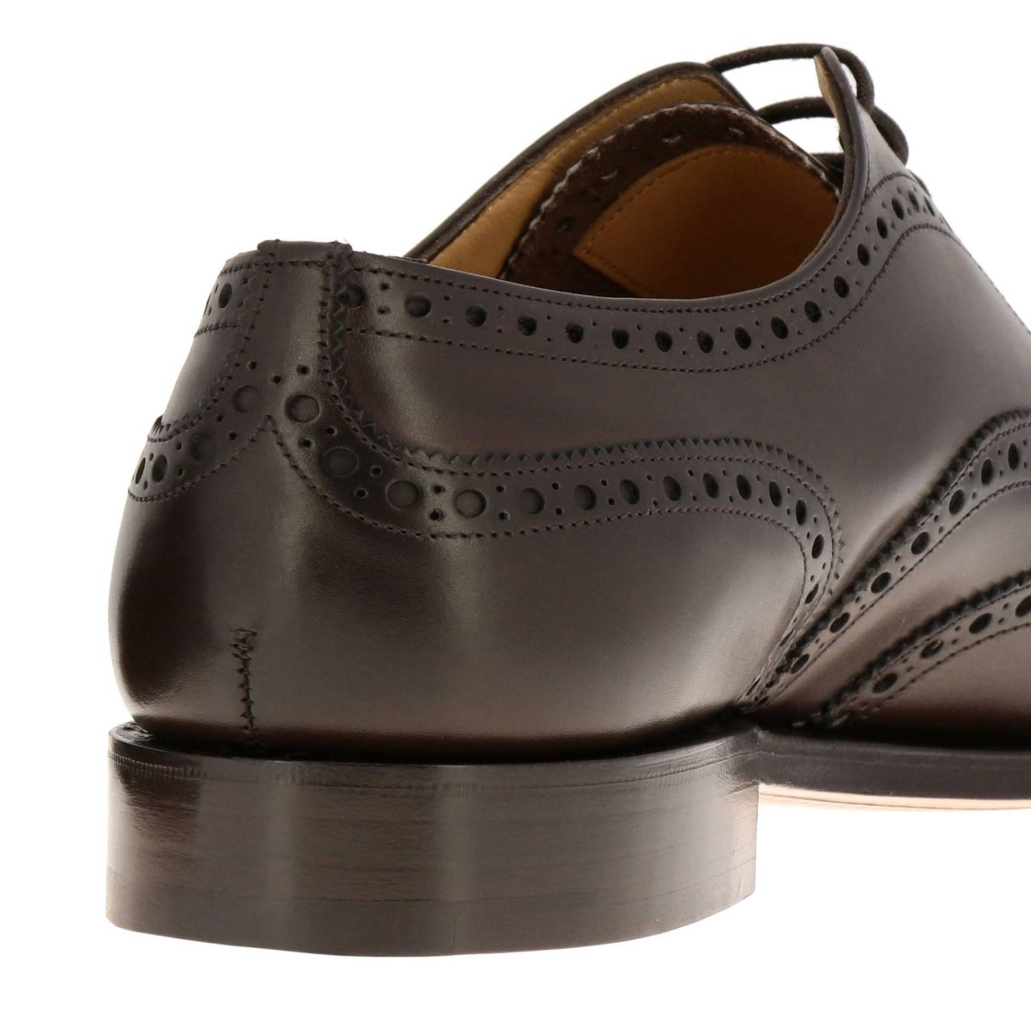 Scarpe da barca in pelle marroni di Church's, €265 | farfetch.com |  Lookastic