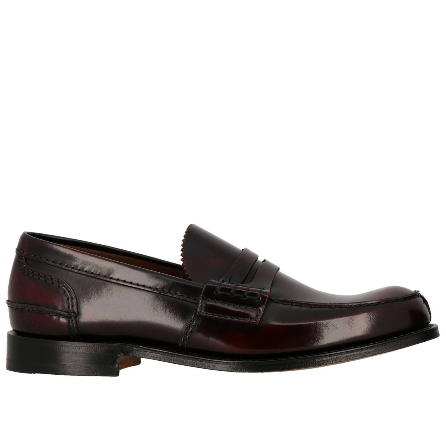 CHURCH'S: loafers for man - Crimson | Church's loafers EDB004 9LG ...