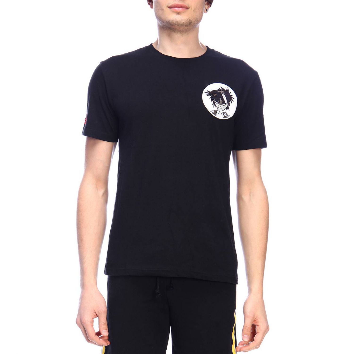 Geym Outlet: t-shirt for man - Black | Geym t-shirt 02 GFOOT online on ...