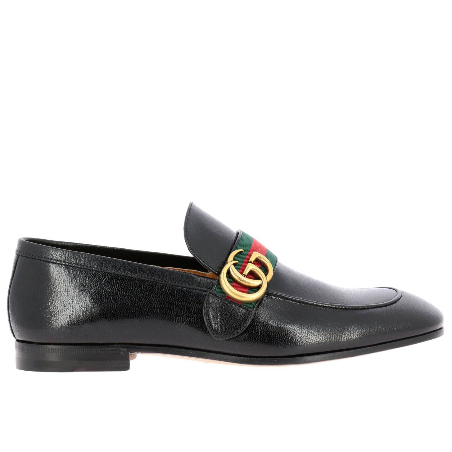 GUCCI: Shoes men | Loafers Gucci Men Black | Loafers Gucci 428609 D3VN0 ...