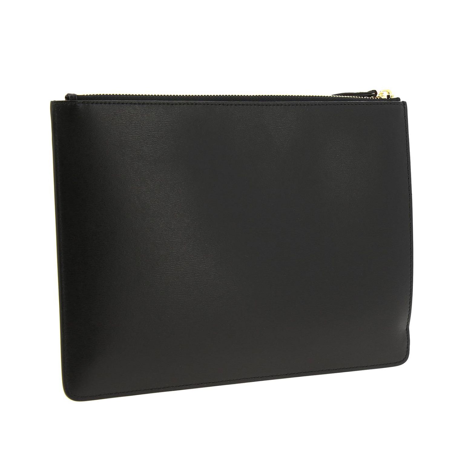 Salvatore Ferragamo Outlet: city hook large Clutch bag in textured ...