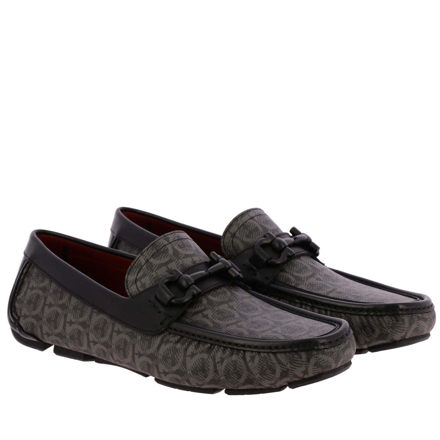 black ferragamo shoes