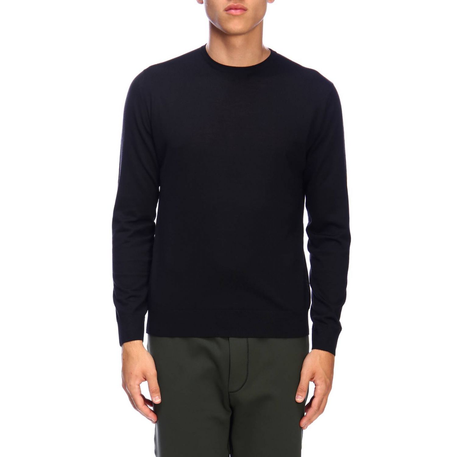 PRADA: knit sweater in worsted wool with a fineness of 30 | Sweater ...