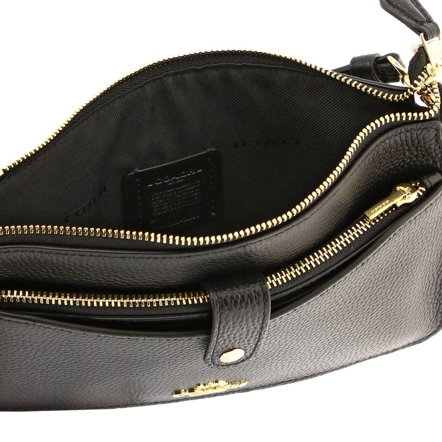 coach mini black purse