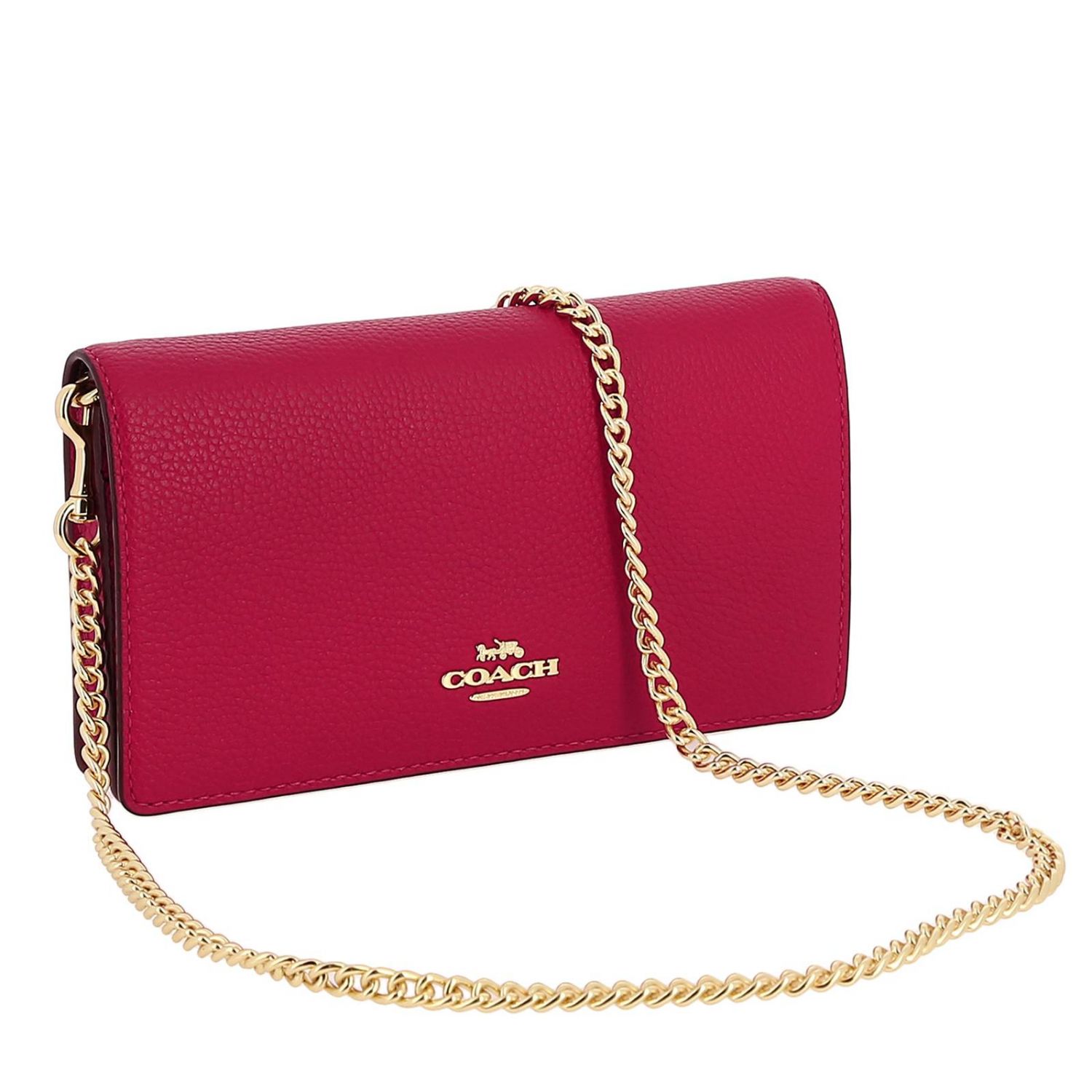 red coach crossbody