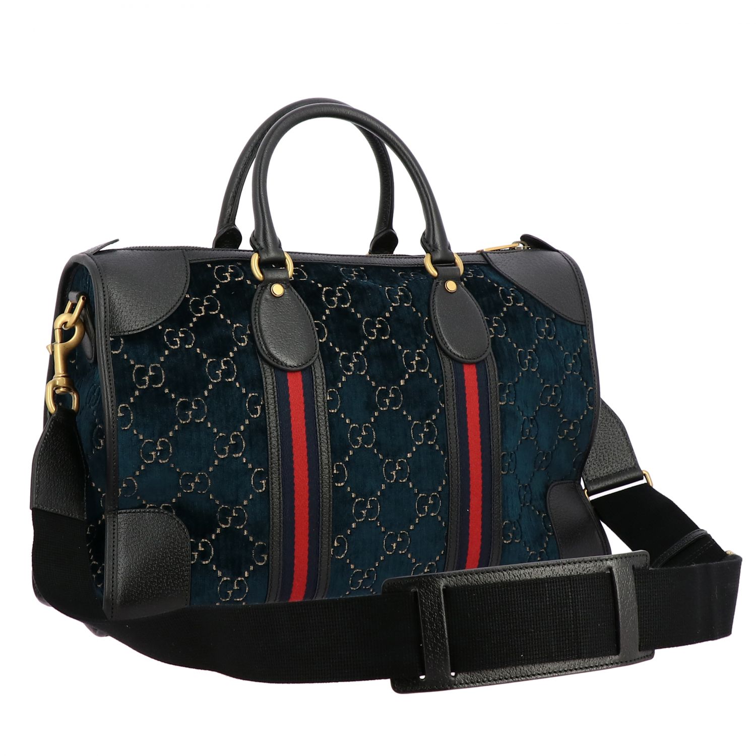 GUCCI: Bags men | Travel Bag Gucci Men Blue | Travel Bag Gucci 574966