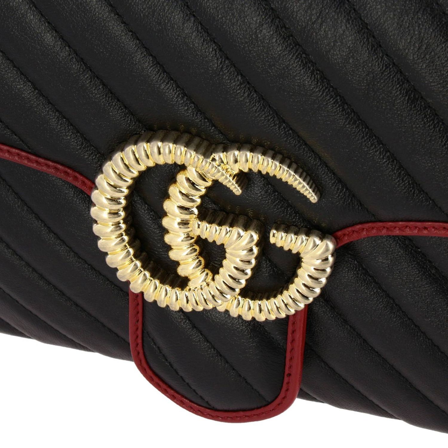 gucci marmont media rossa