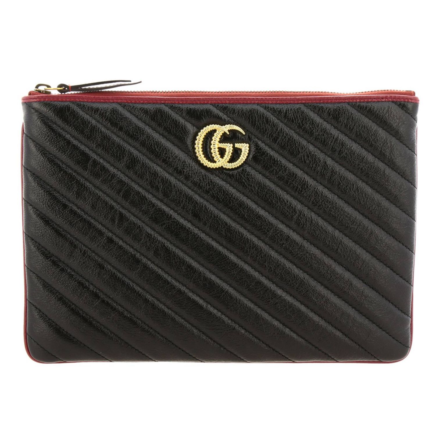 gucci quilted clutch