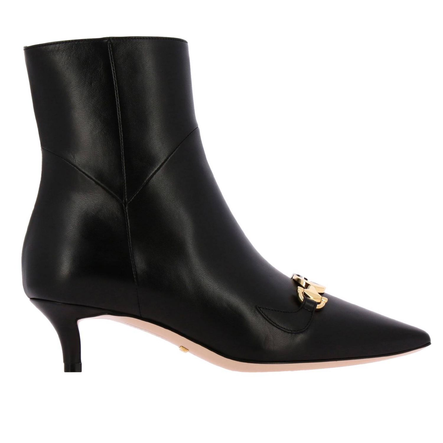 gucci zumi leather ankle boot