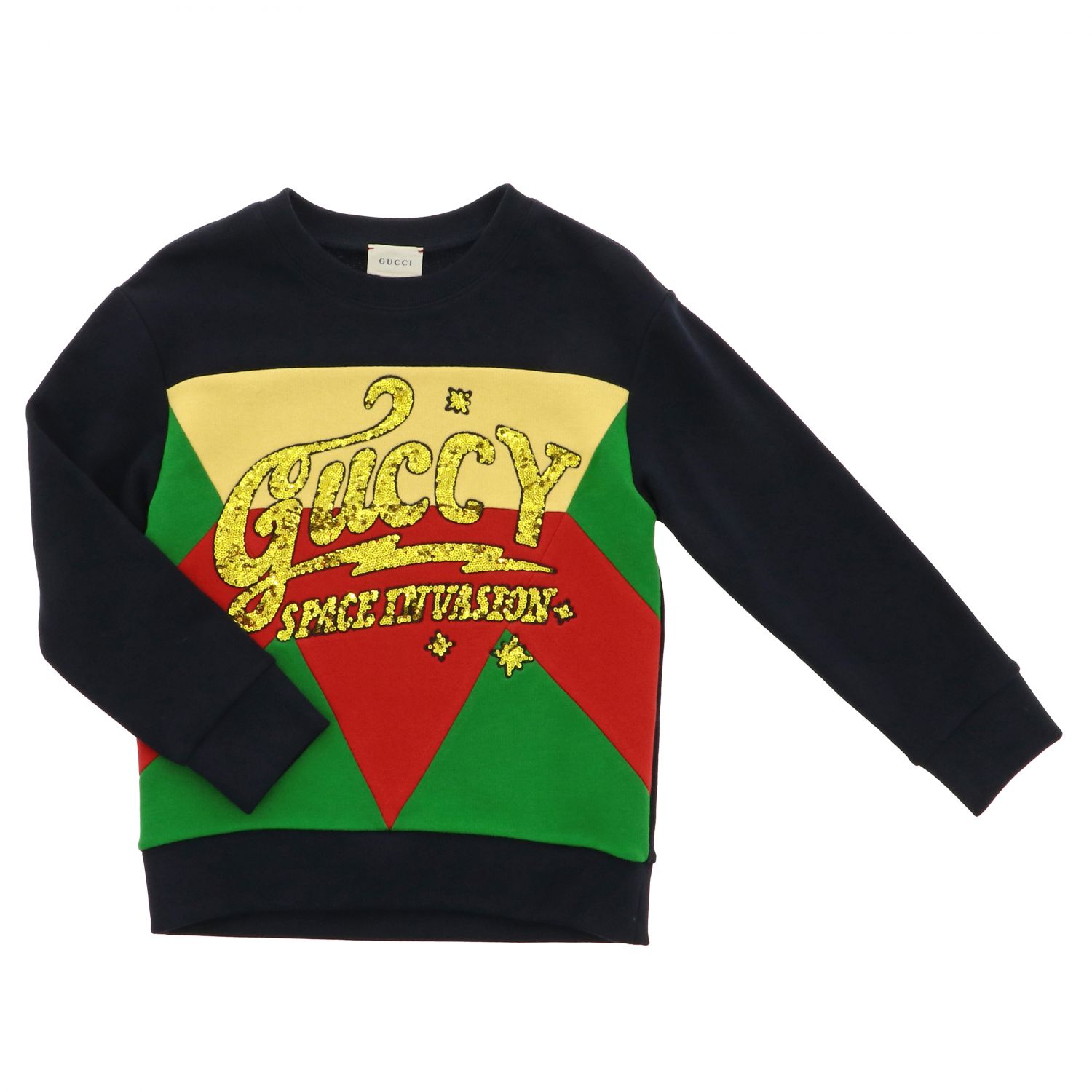 gucci blue jumper