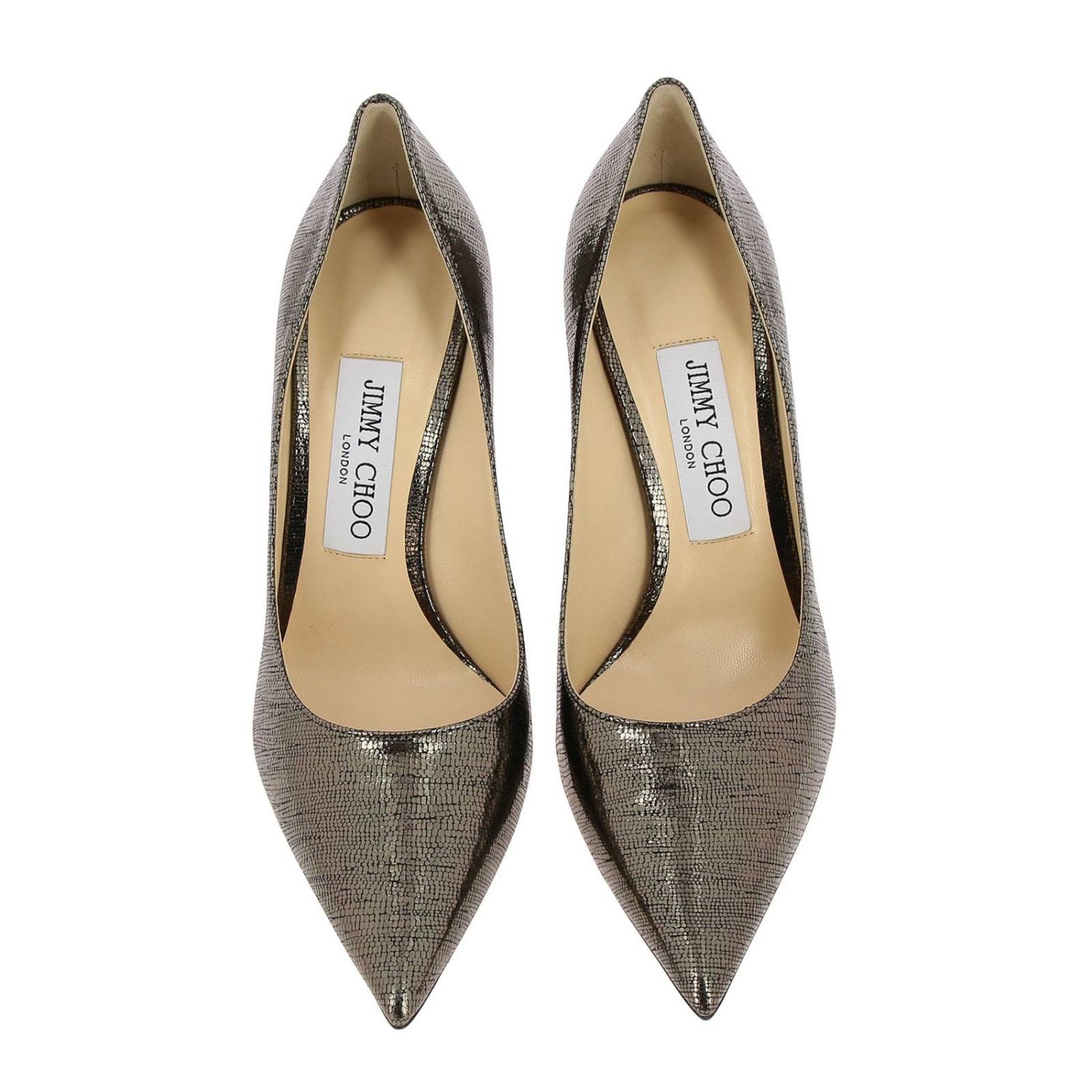 Love Jimmy Choo décolleté in laminated leather | Pumps Jimmy Choo Women ...