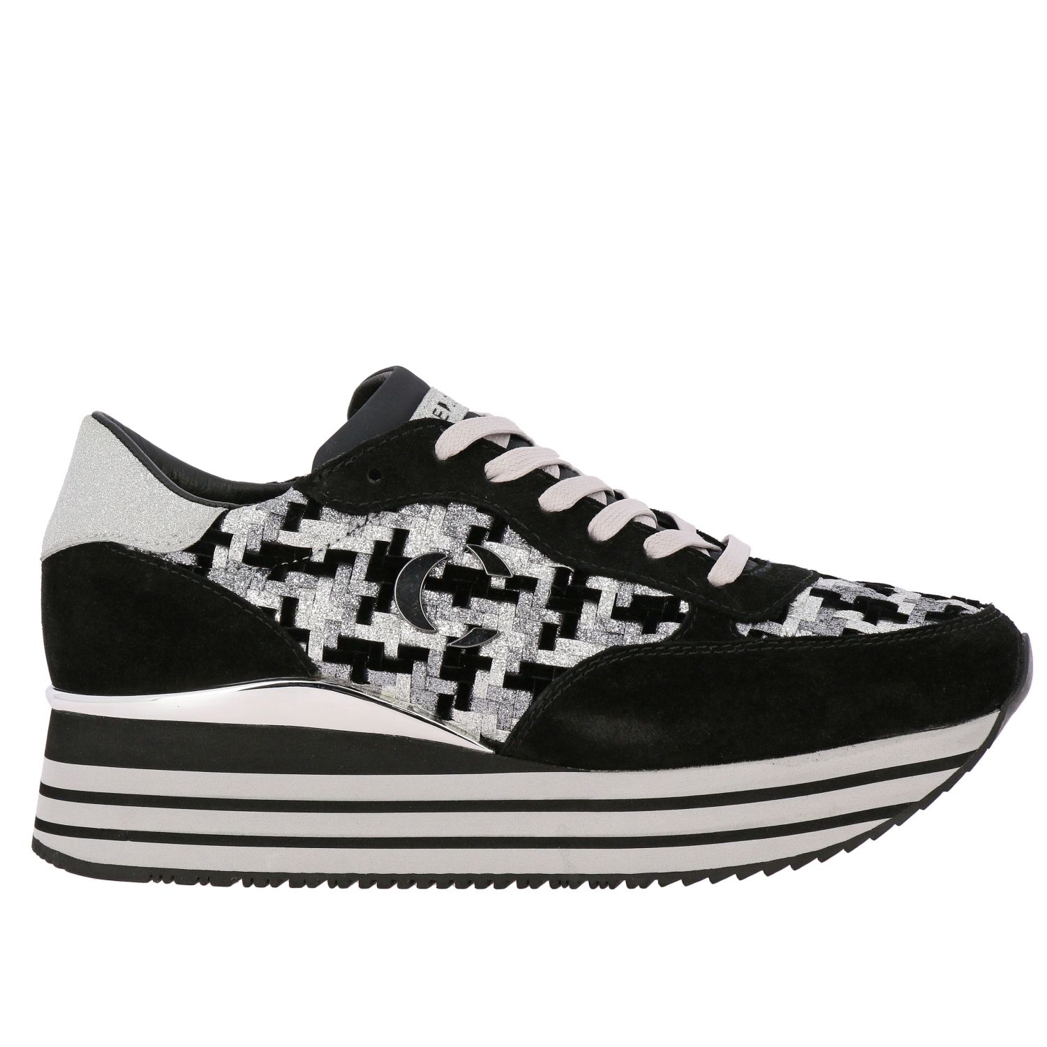 Crime London Outlet: sneakers for woman - Black | Crime London sneakers ...
