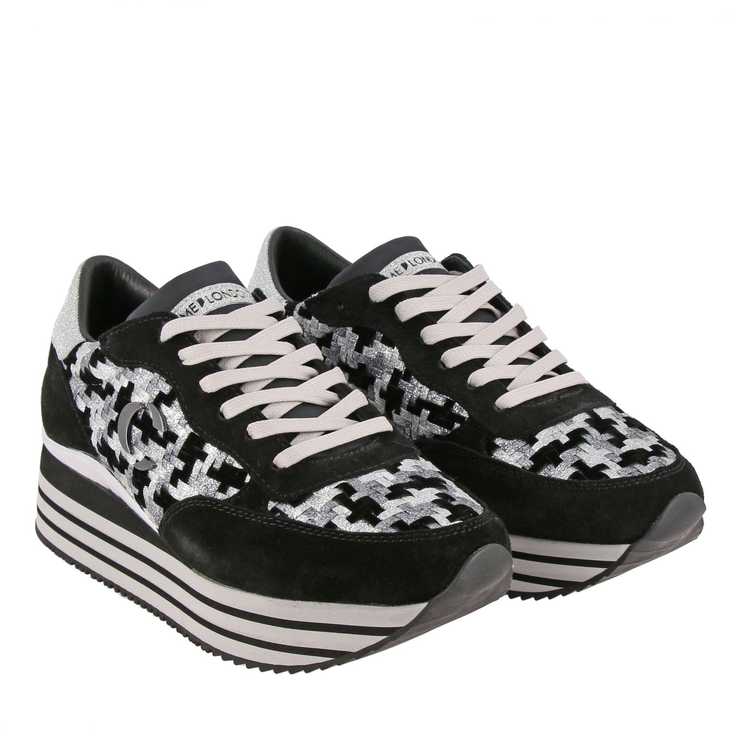 Crime London Outlet: Shoes women | Sneakers Crime London Women Black ...