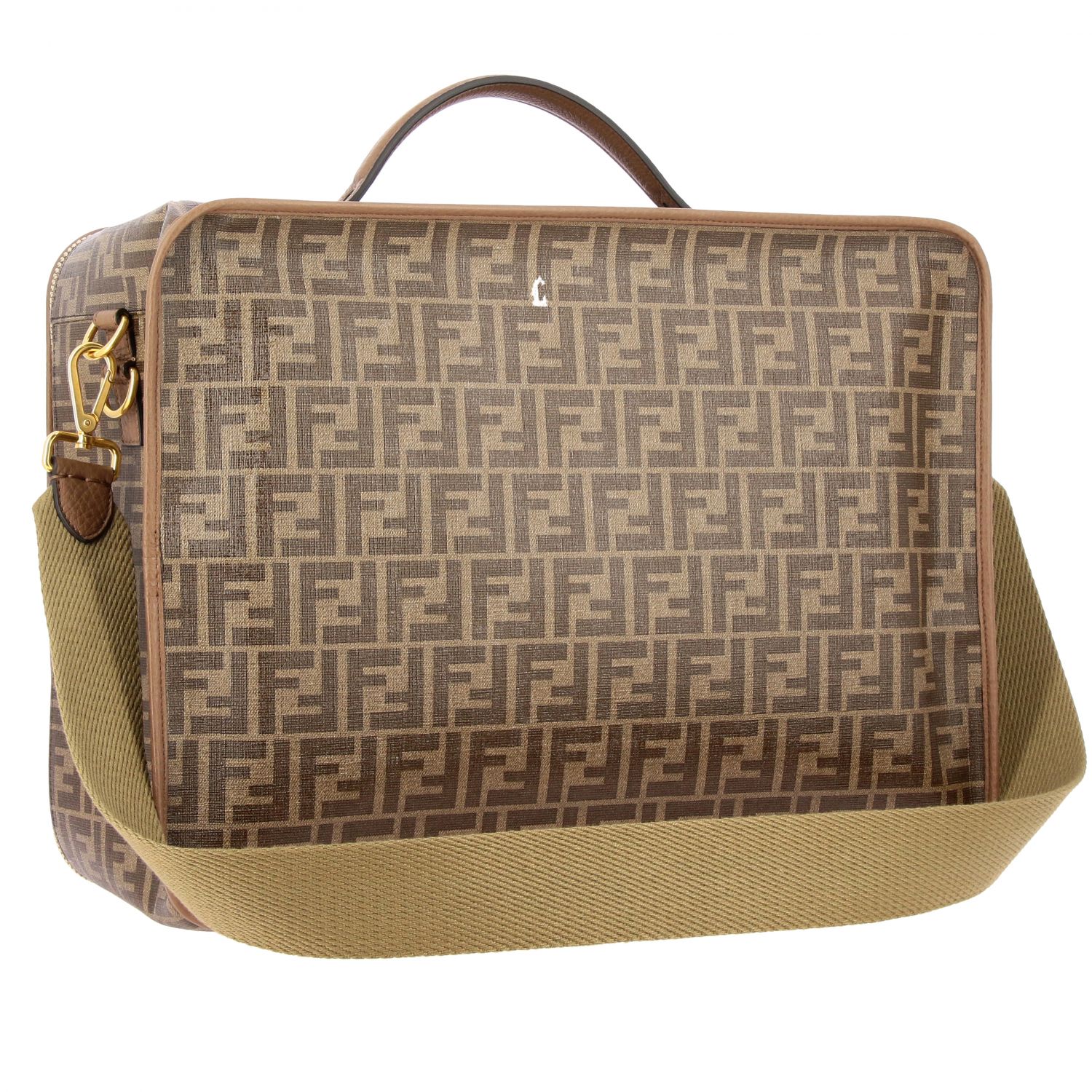 FENDI: Bags men - Brown | Travel Bag Fendi 7VV138 A8V4 GIGLIO.COM