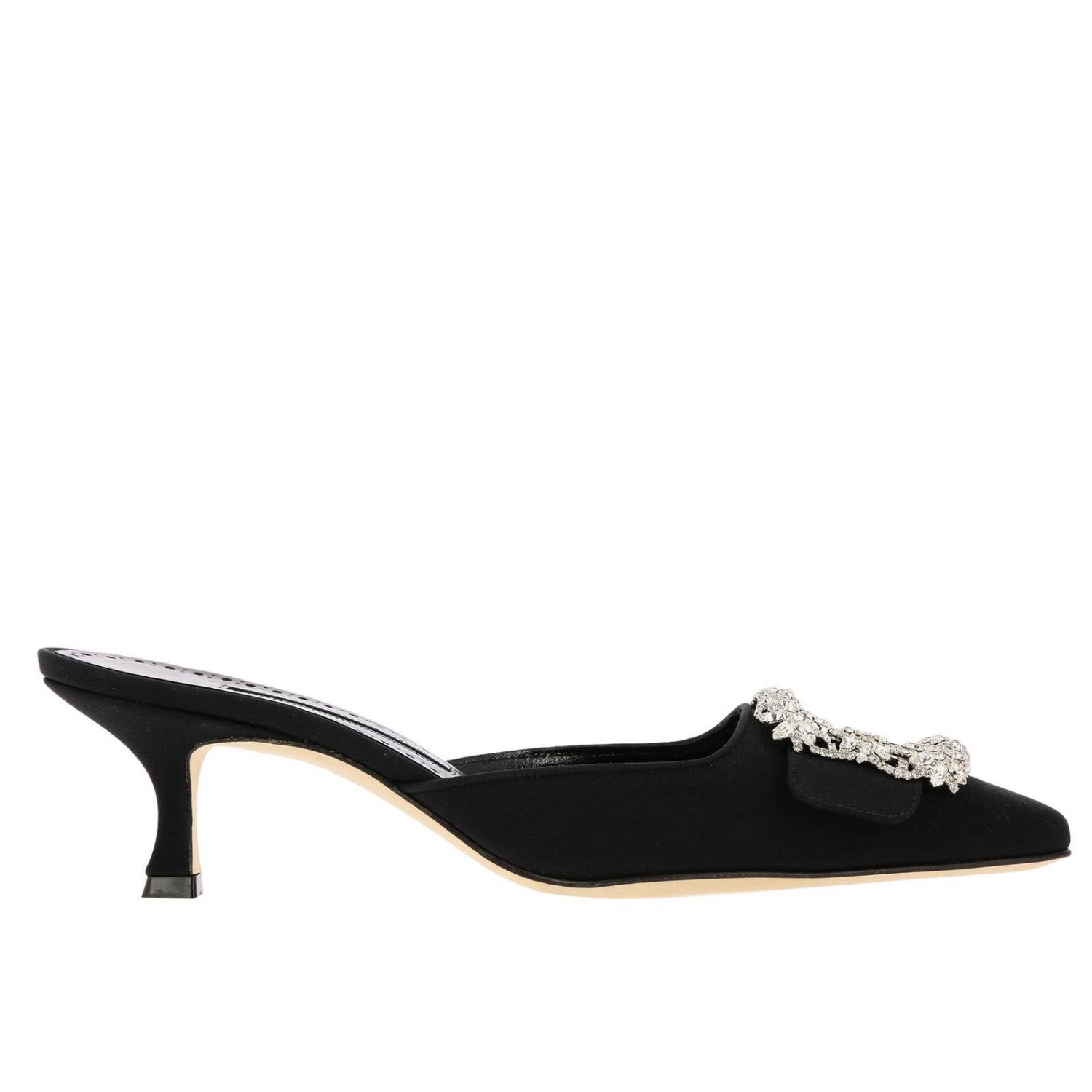 manolo blahnik buckle heels