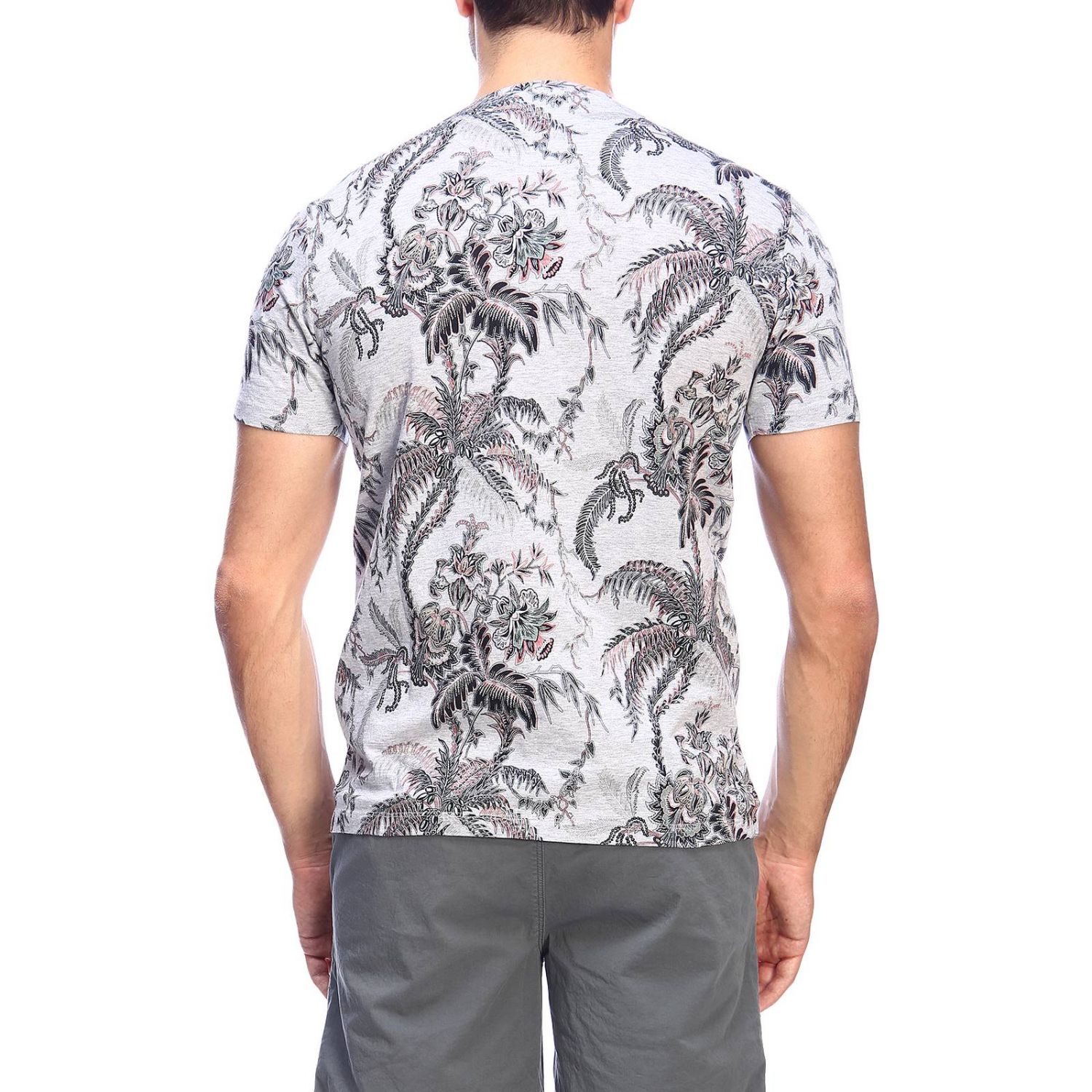 Etro Outlet: t-shirt for man - Grey | Etro t-shirt 1Y020 4170 online on ...