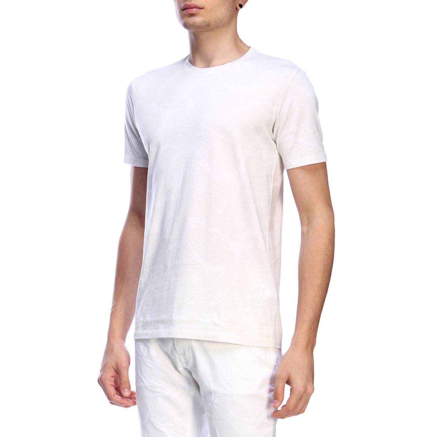 T-shirt Etro: Girocollo mezza manica stampa bianco 2