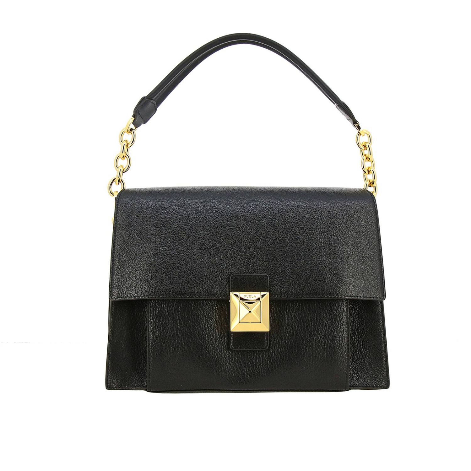 Furla Outlet: handbag for women - Black | Furla handbag 1021351 BWI8 ...