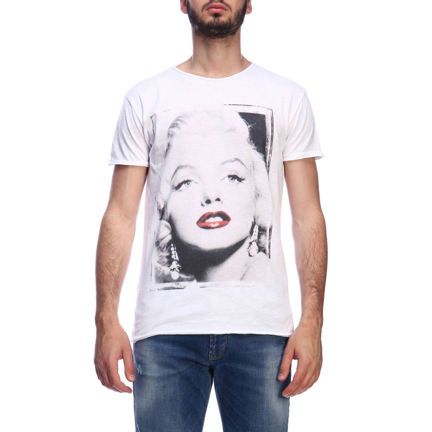 1921 Outlet: t-shirt for men - White | 1921 t-shirt #24 MAN online on ...