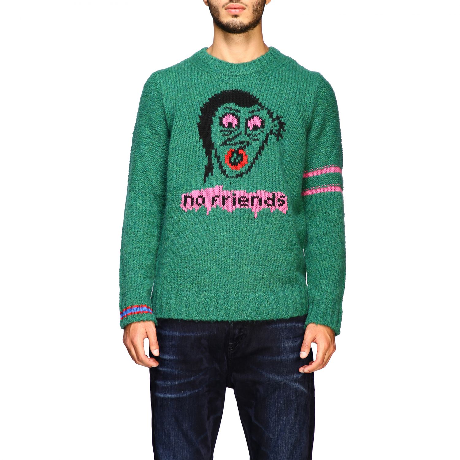 diesel green jumper