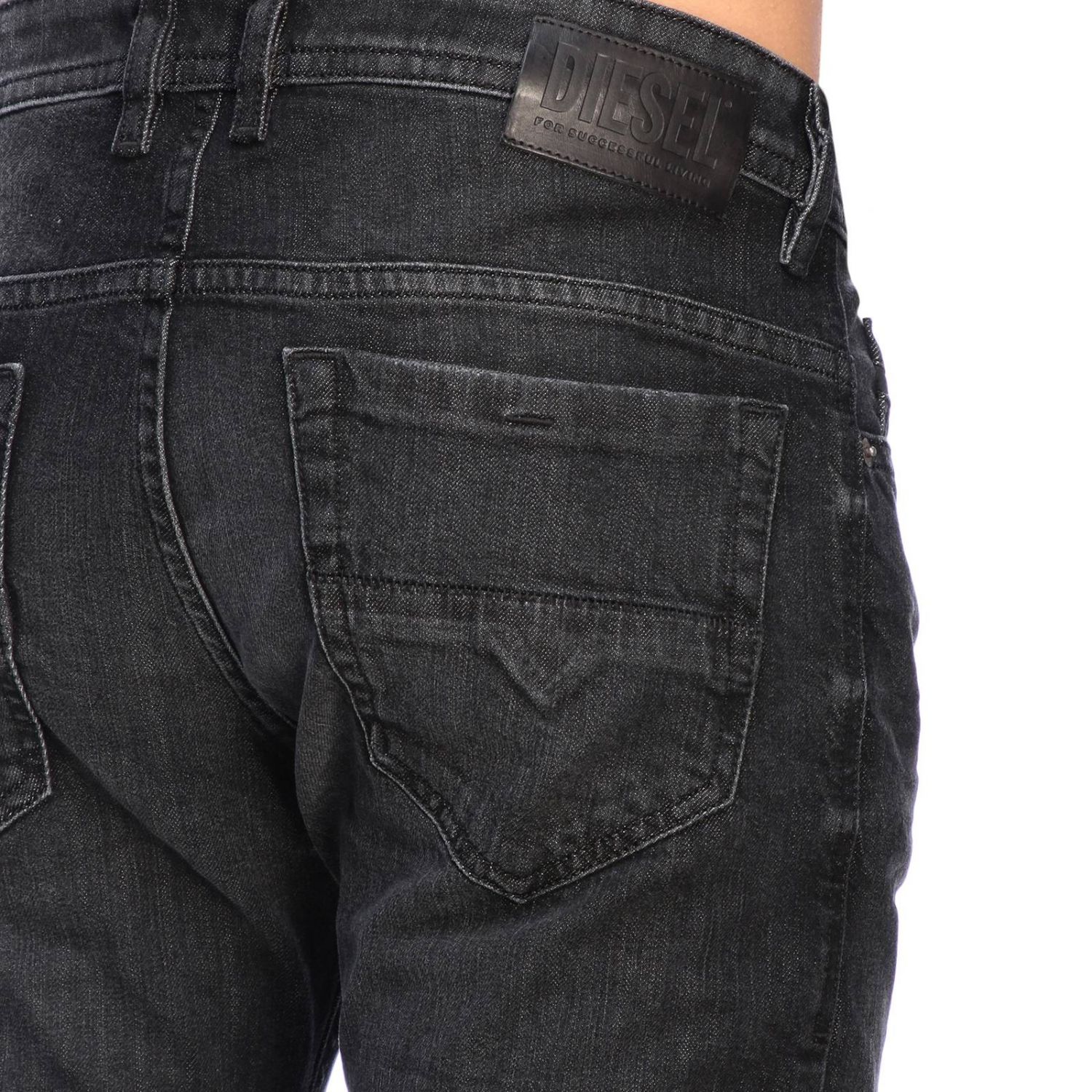 Diesel Outlet: Thommer Slim skinny stretch denim jeans with 5 pockets ...