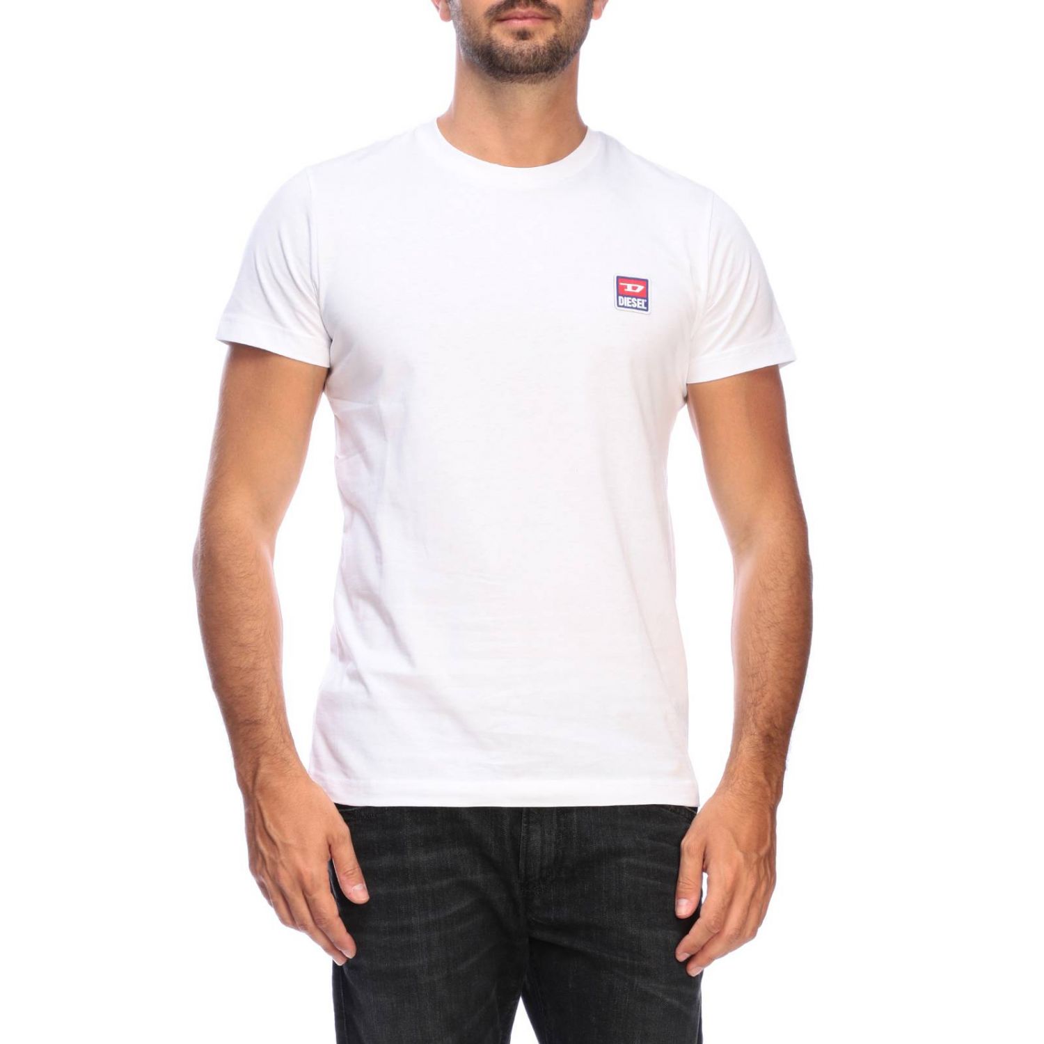Dieselアウトレット：Tシャツ メンズ - ホワイト | GIGLIO.COMオンラインのDiesel Tシャツ 00SZ7W 0PATI