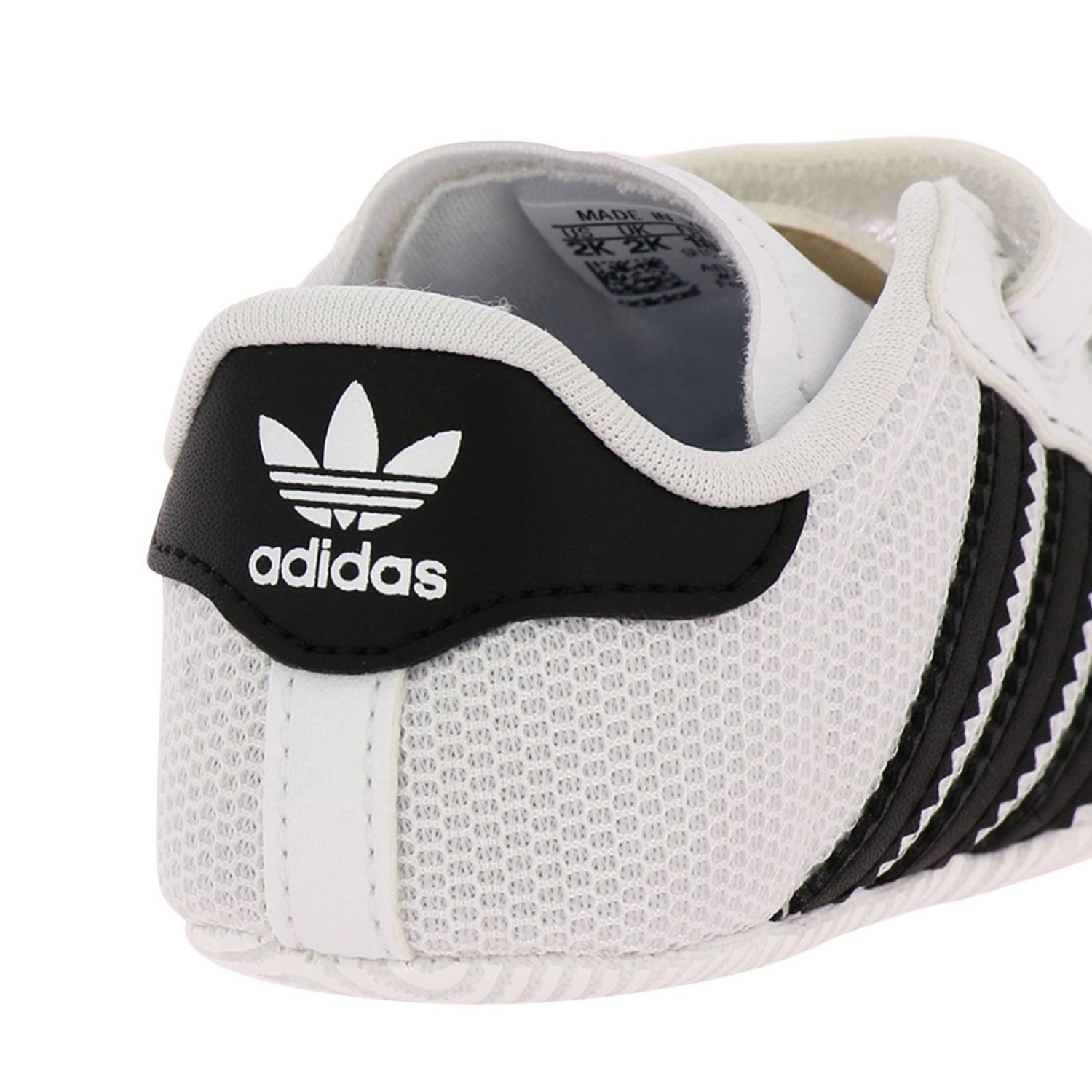Sneakers Superstar Adidas Originals in tela e gomma | Scarpe Adidas  Originals Bambino Bianco | Scarpe Adidas Originals S79916 Giglio IT