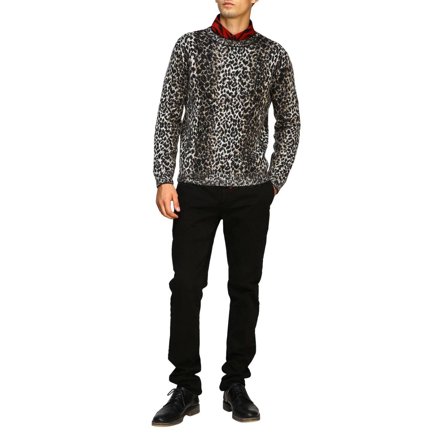 Sweater men Saint Laurent | Sweater Saint Laurent Men Black | Sweater ...