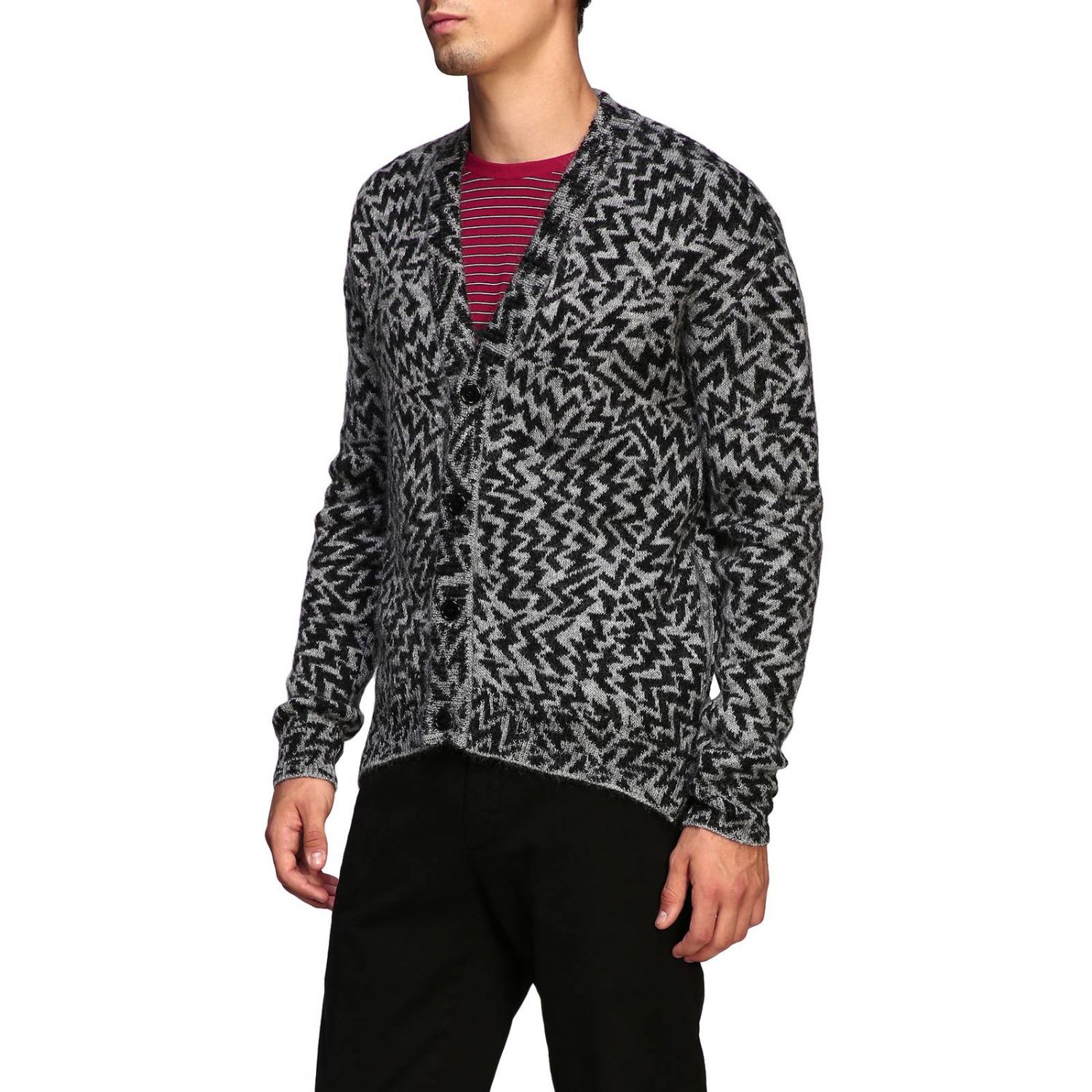 ysl mens cardigan