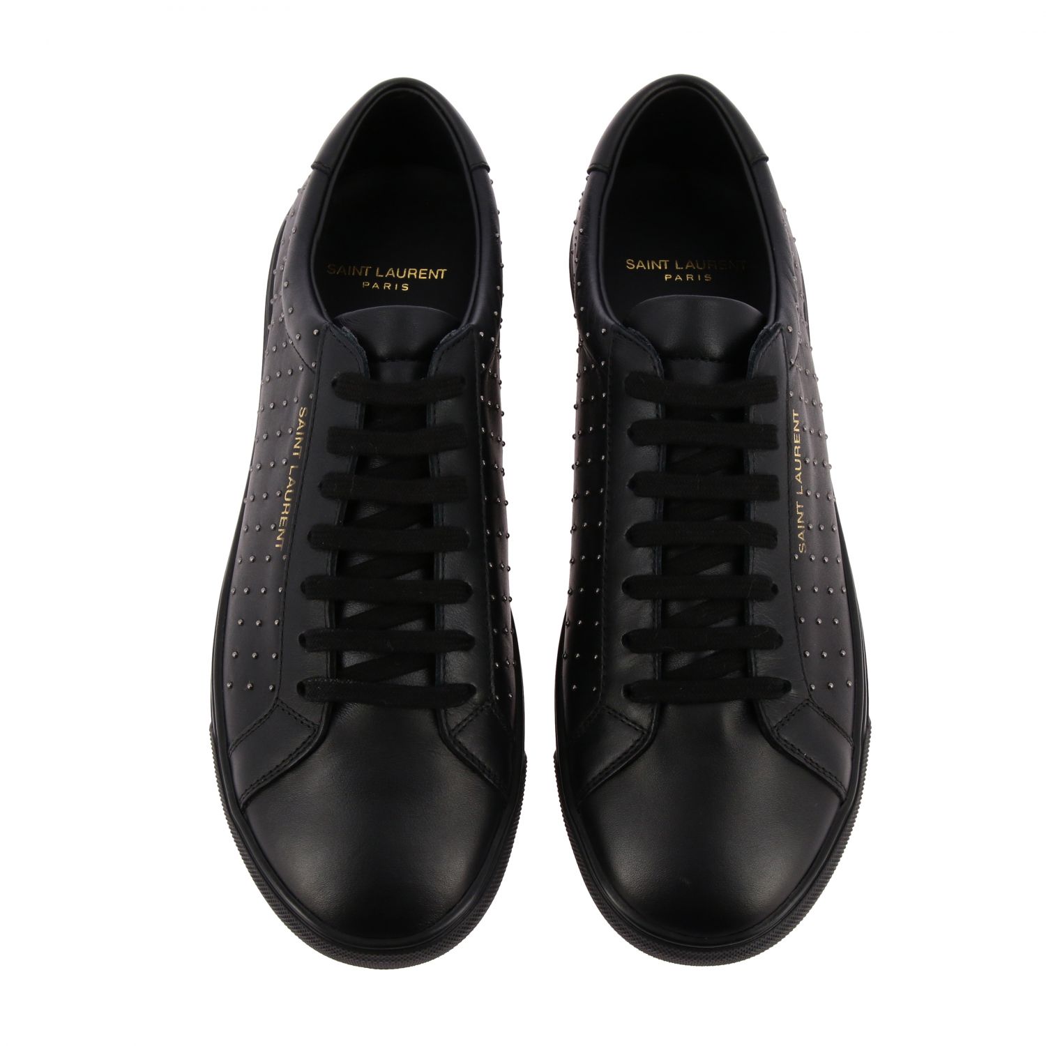 Saint Laurent Outlet: Shoes men | Sneakers Saint Laurent Men Black ...