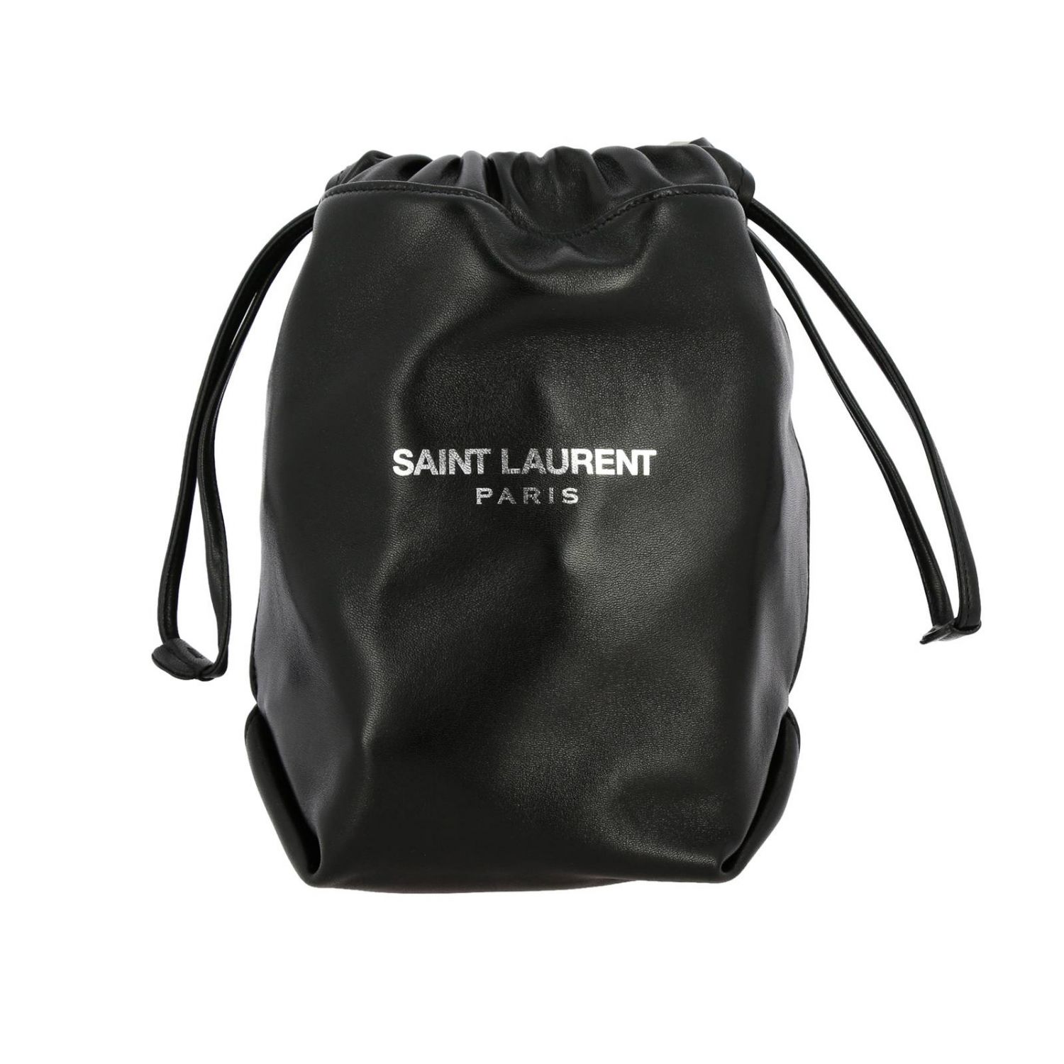 Saint Laurent Teddy Bucket Bag With Shoulder Strap Mini Bag Saint Laurent Women Black Mini Bag Saint Laurent 583328 0yp0e Giglio En