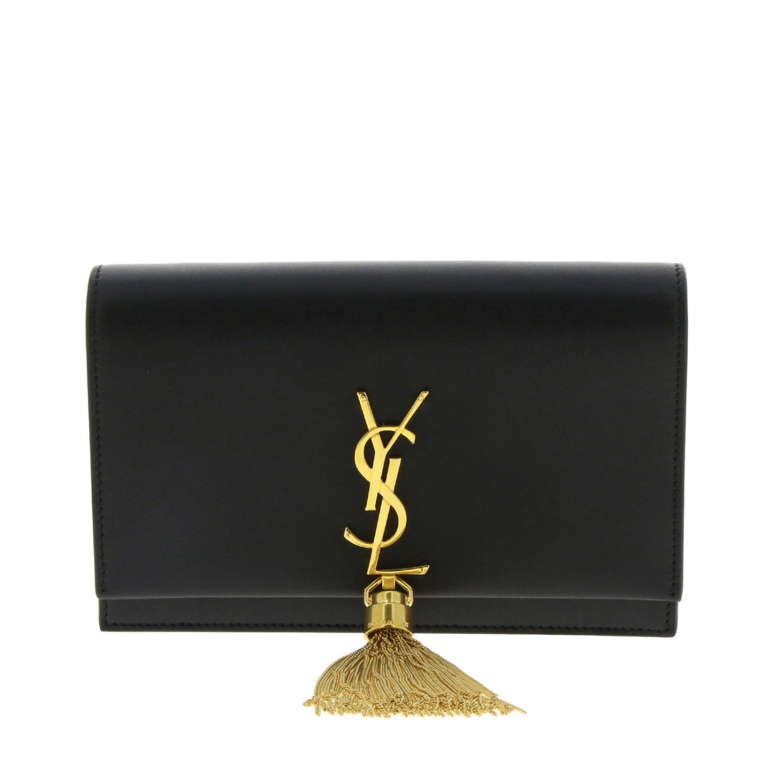 SAINT LAURENT: Kate Monogram YSL chain genuine leather wallet bag ...