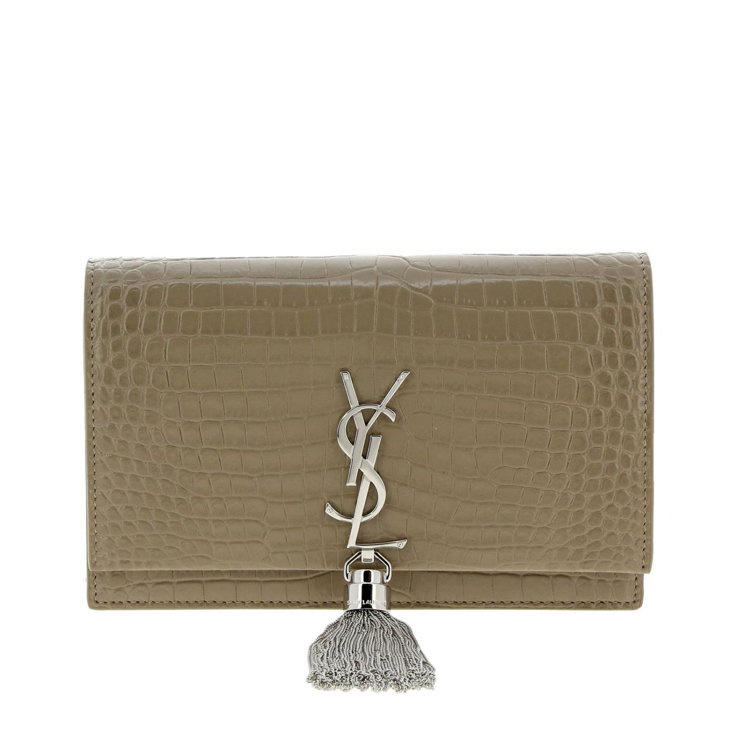 ysl crocodile bolsa tassel