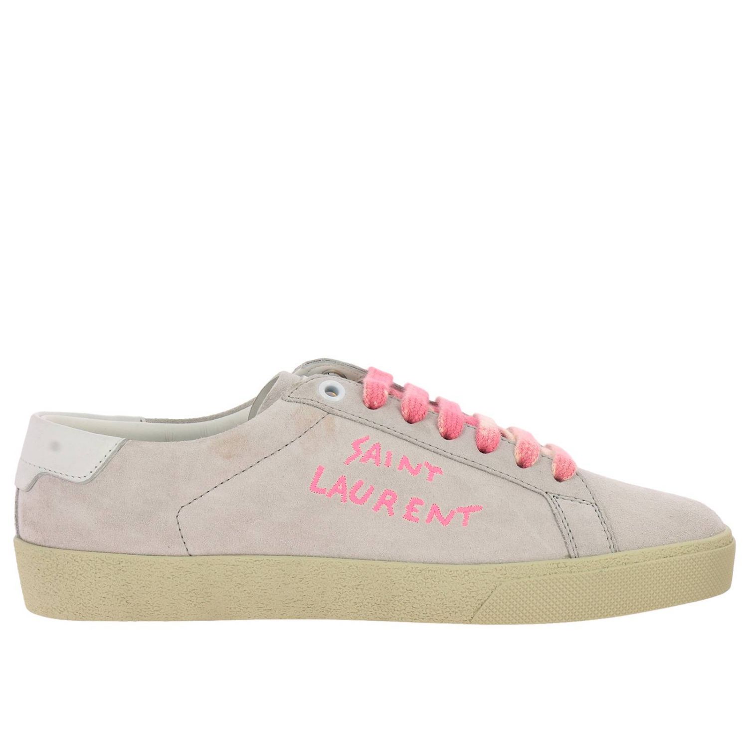 saint laurent pink sneakers