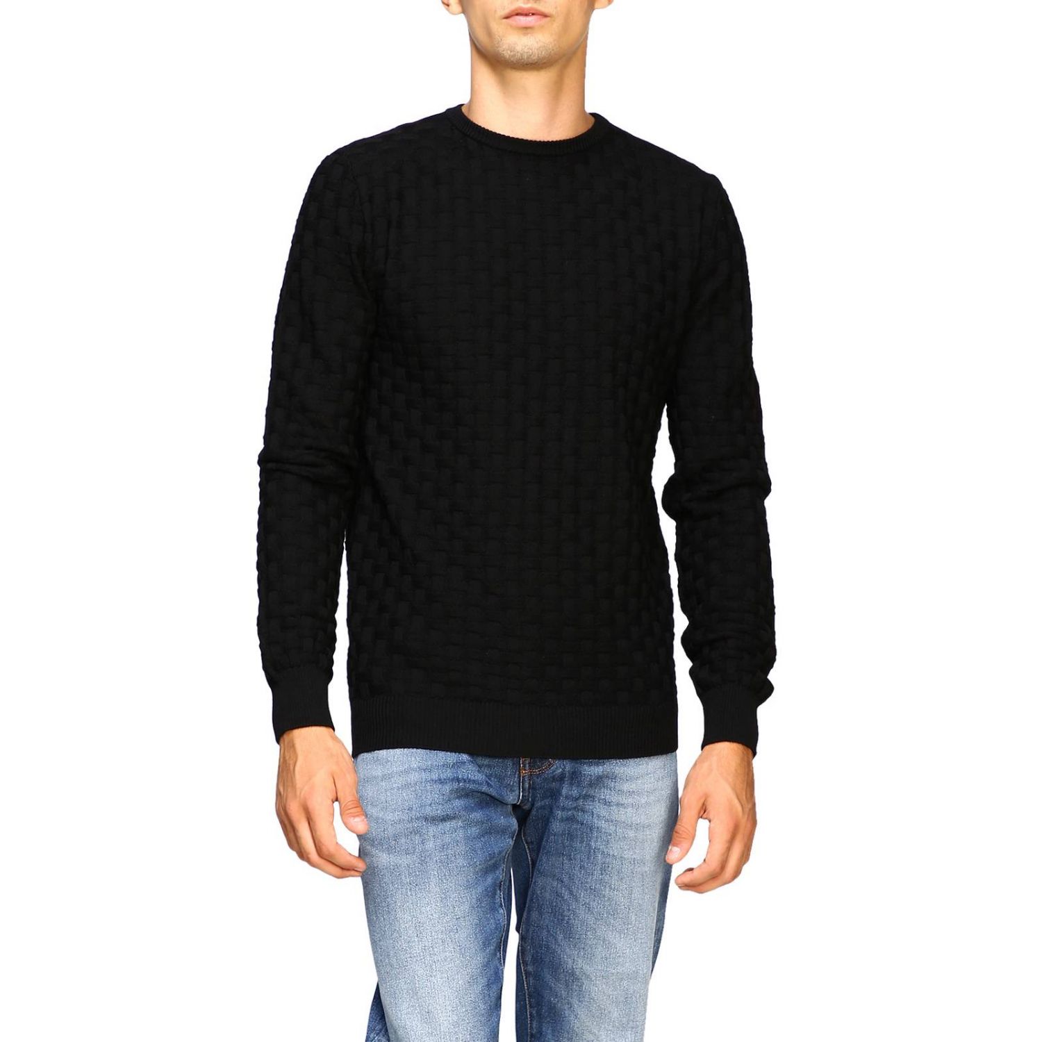 Paciotti 4Us Outlet: Sweater men | Sweater Paciotti 4Us Men Black ...