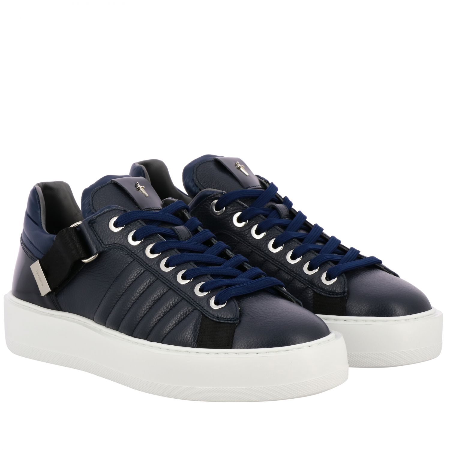 Paciotti 4Us Outlet: Shoes men - Navy | Sneakers Paciotti 4Us SU4TGR  GIGLIO.COM