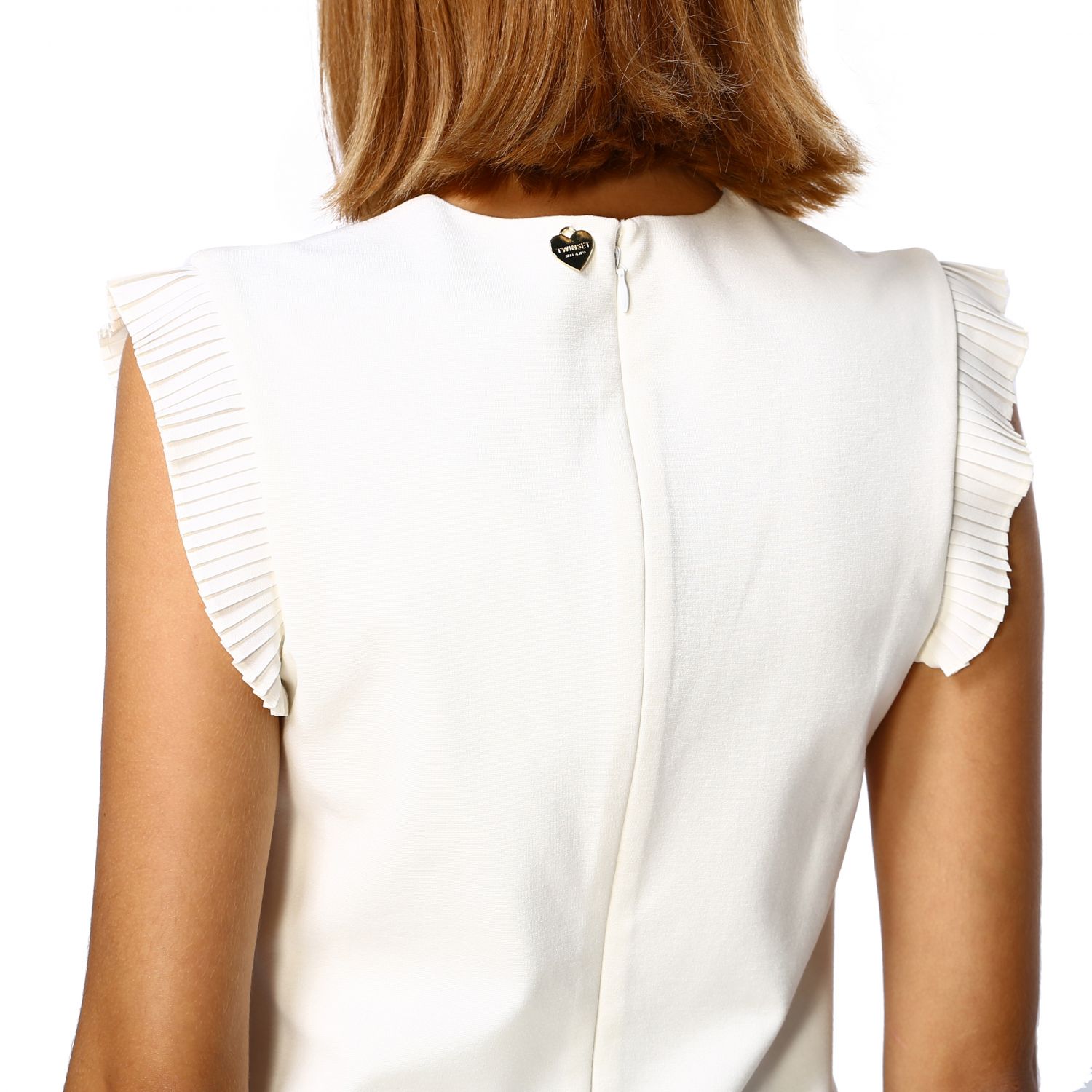 twin set white dress