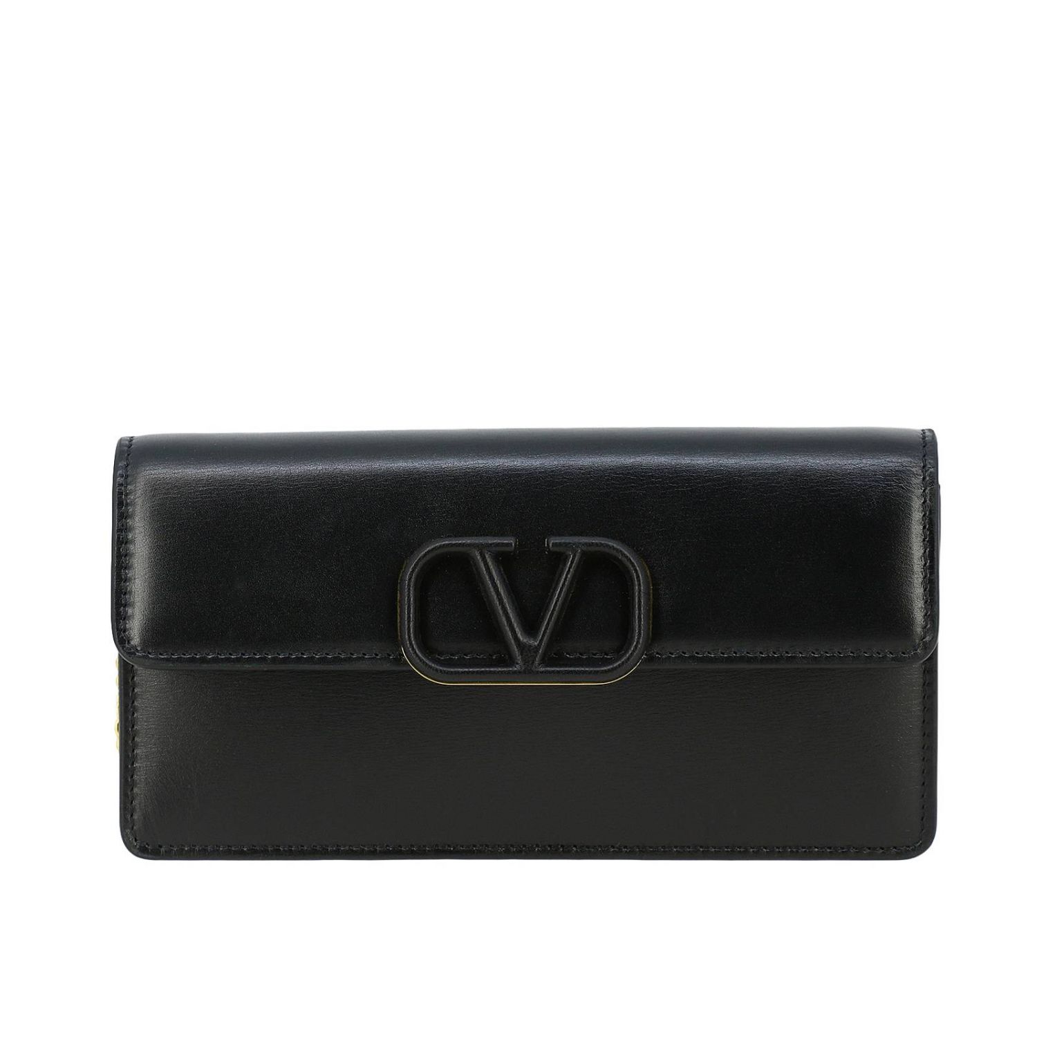 VALENTINO GARAVANI: small VLogo bag in smooth leather | Mini Bag ...