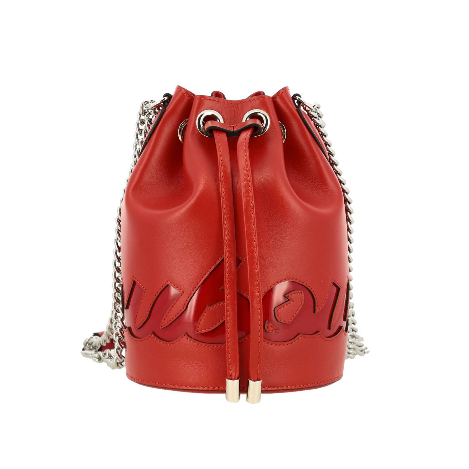 CHRISTIAN LOUBOUTIN: mini bag for women - Red | Christian Louboutin ...