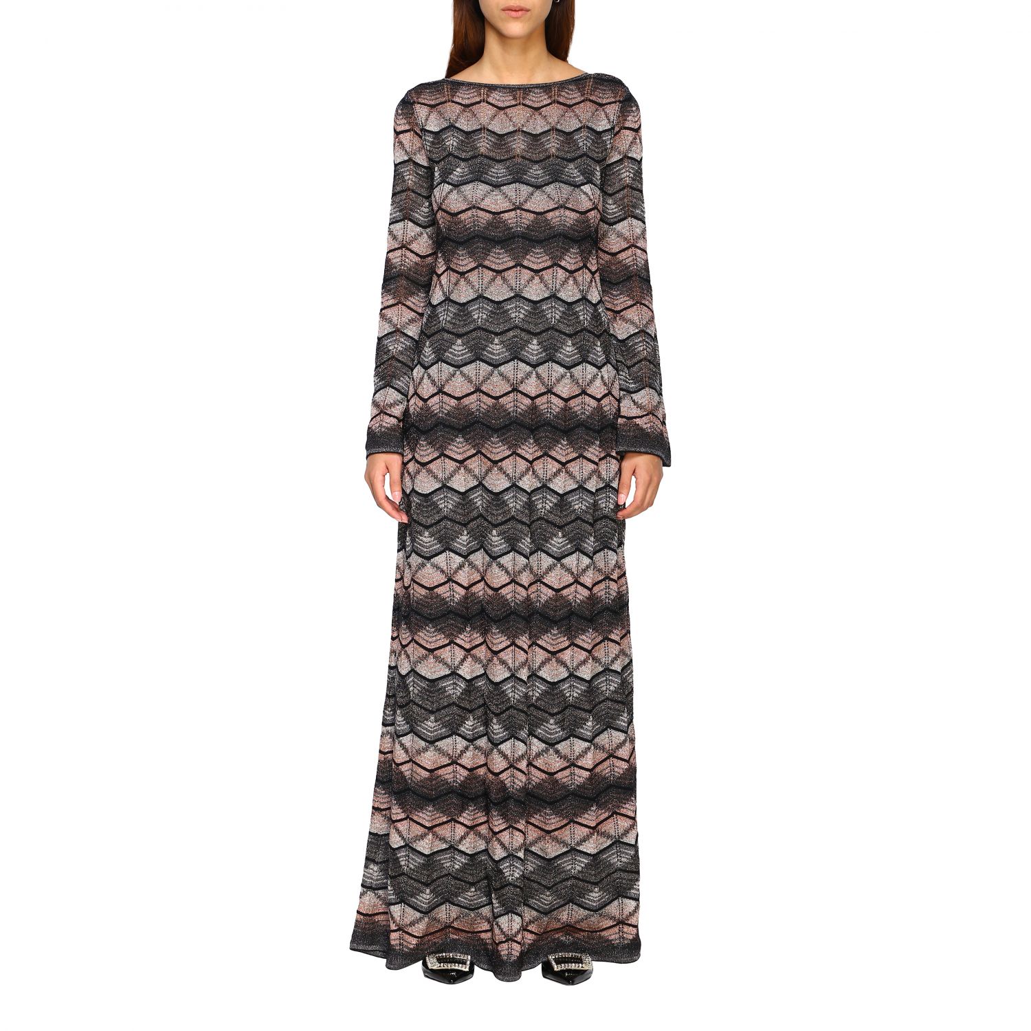 M Missoni Outlet Robes femme Gris Robes M Missoni 2DG00238 2K003N