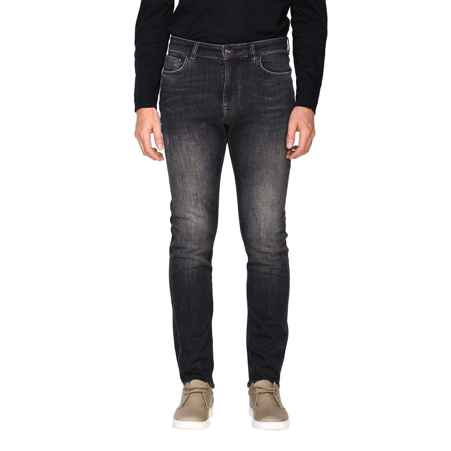 Ice Play Outlet: Jeans slim fit in denim stretch used fondo 18 | Jeans ...
