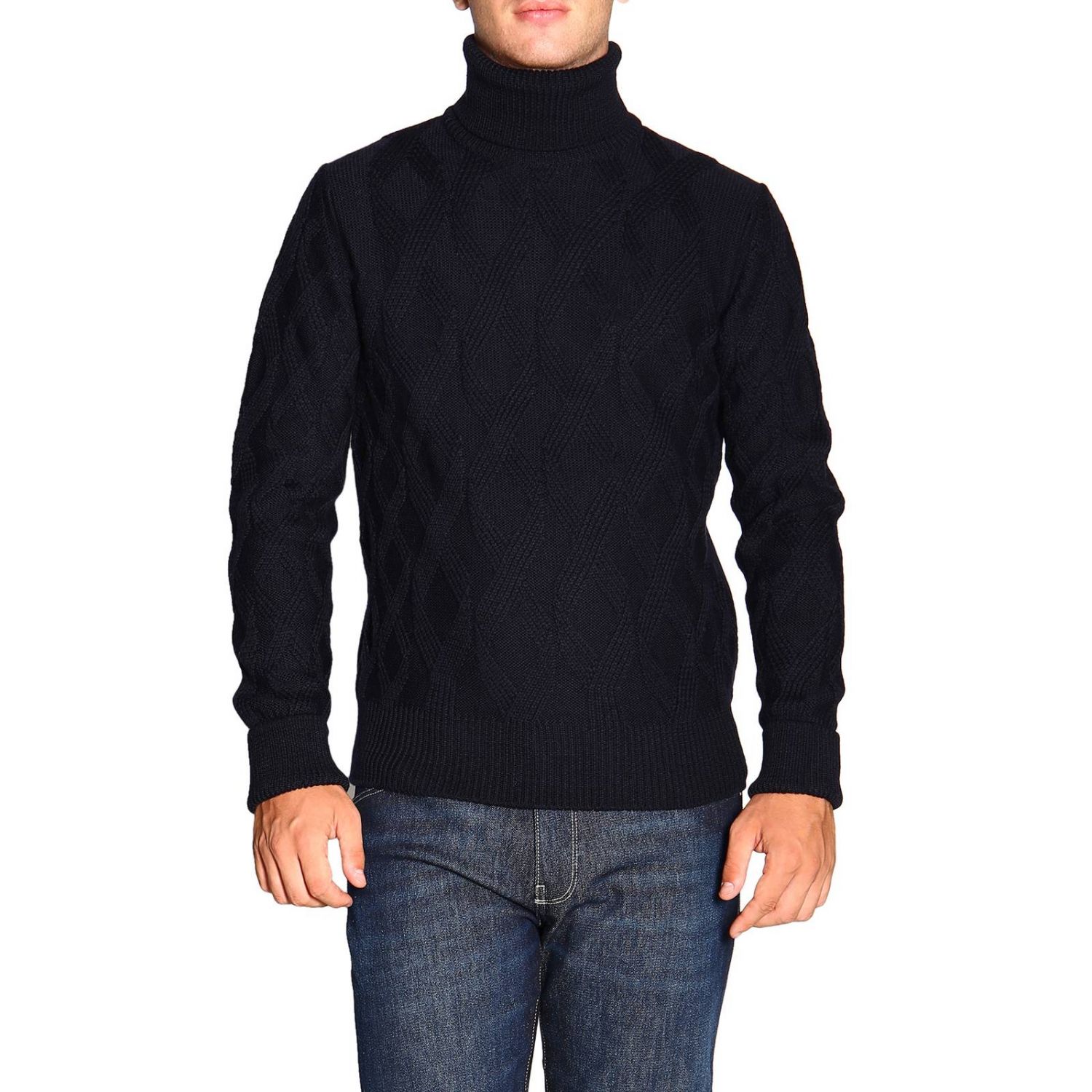 Sweater Paolo Pecora: Paolo Pecora sweater for man blue 1