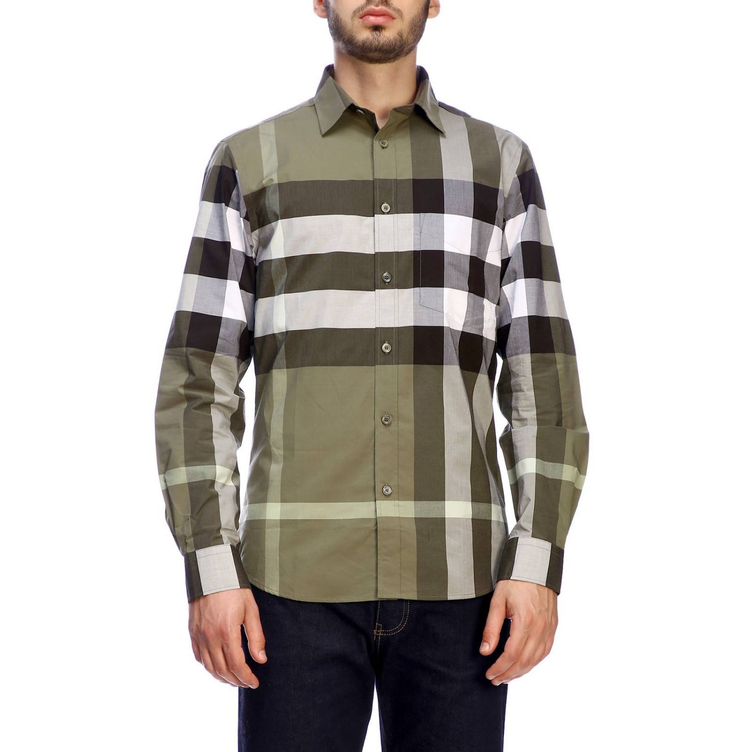 Chemise burberry homme militaire Clearance