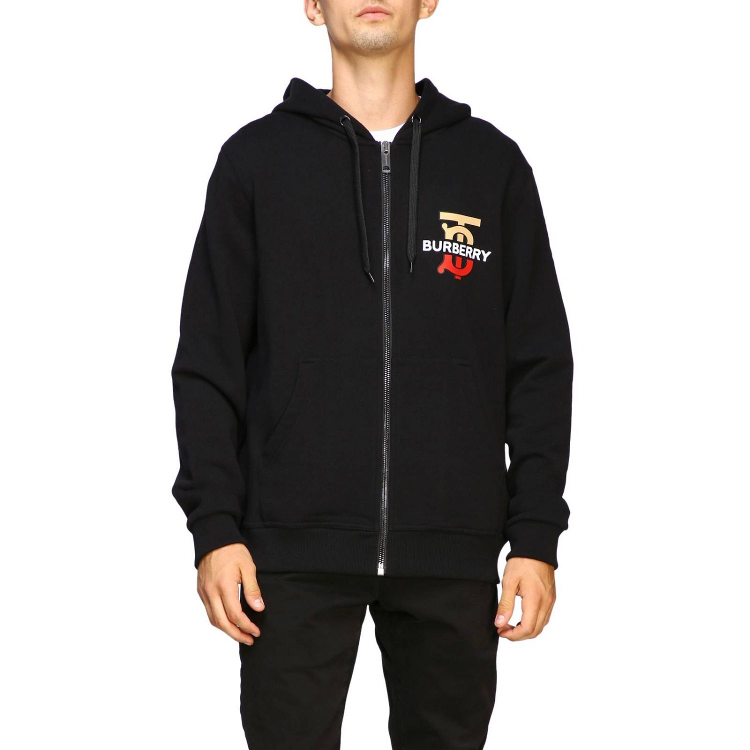 Burberry Outlet jumper for men Black Burberry jumper 8017000