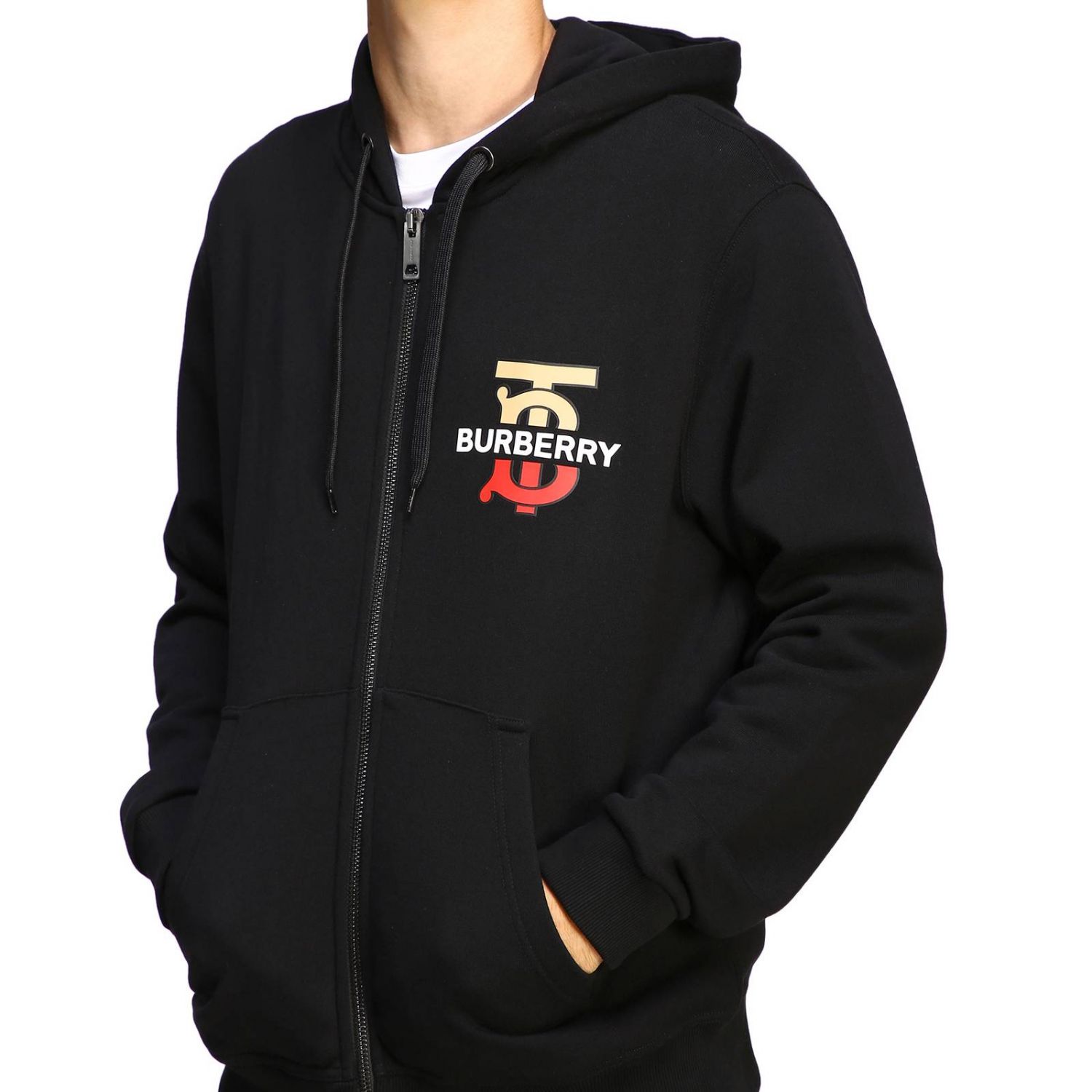 Burberry Outlet jumper for men Black Burberry jumper 8017000