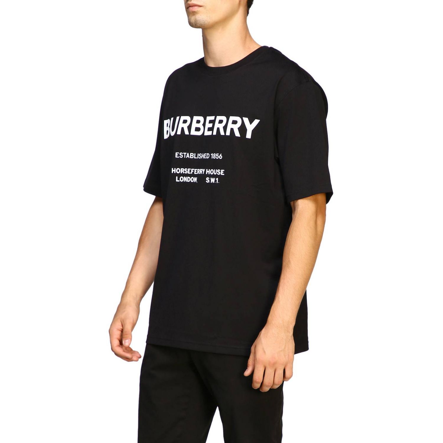 T-shirt men Burberry | T-Shirt Burberry Men Black | T-Shirt Burberry