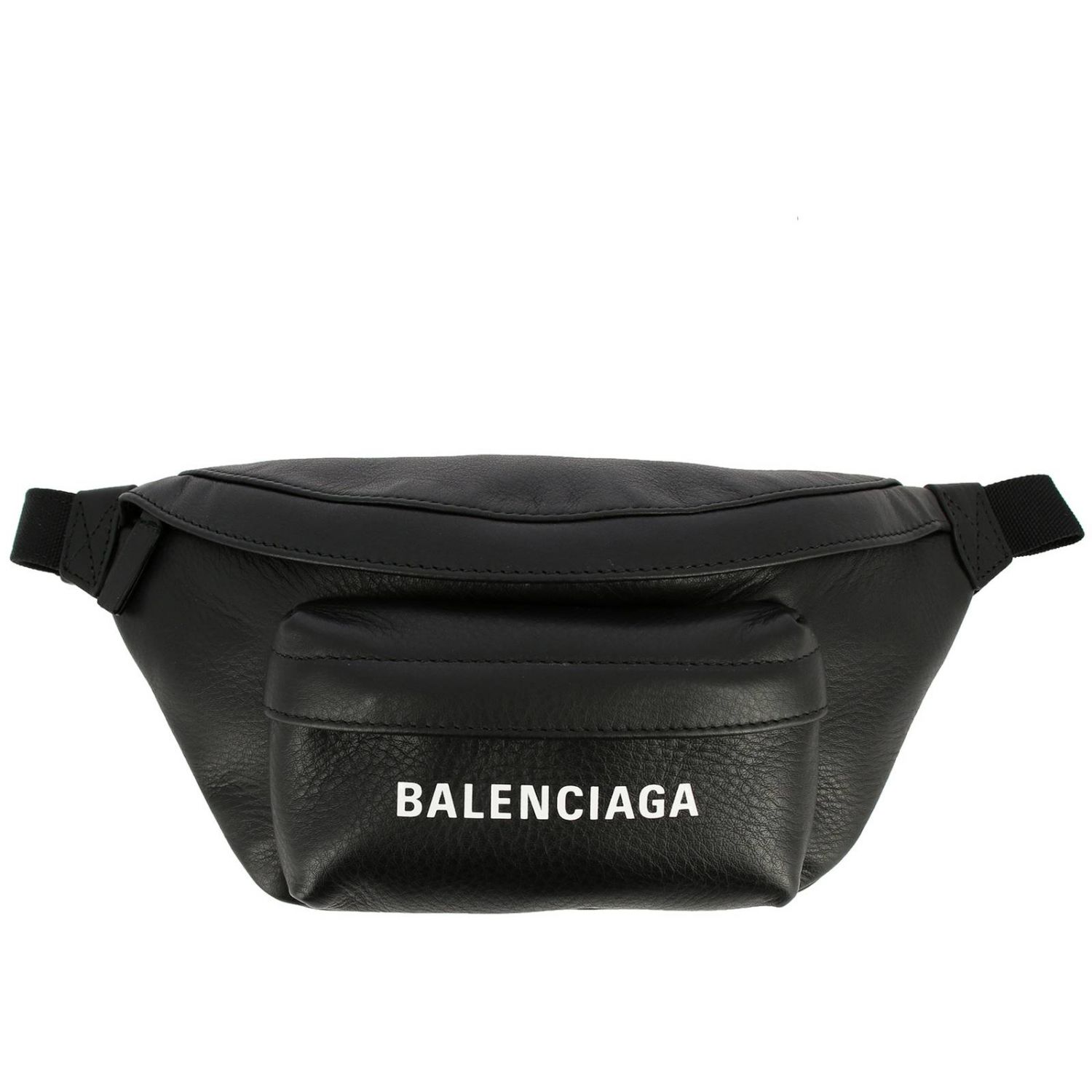BALENCIAGA: Riñonera Everyday de cuero, Negro | RiÑOneras Balenciaga 579617 DLQQN en en GIGLIO.COM