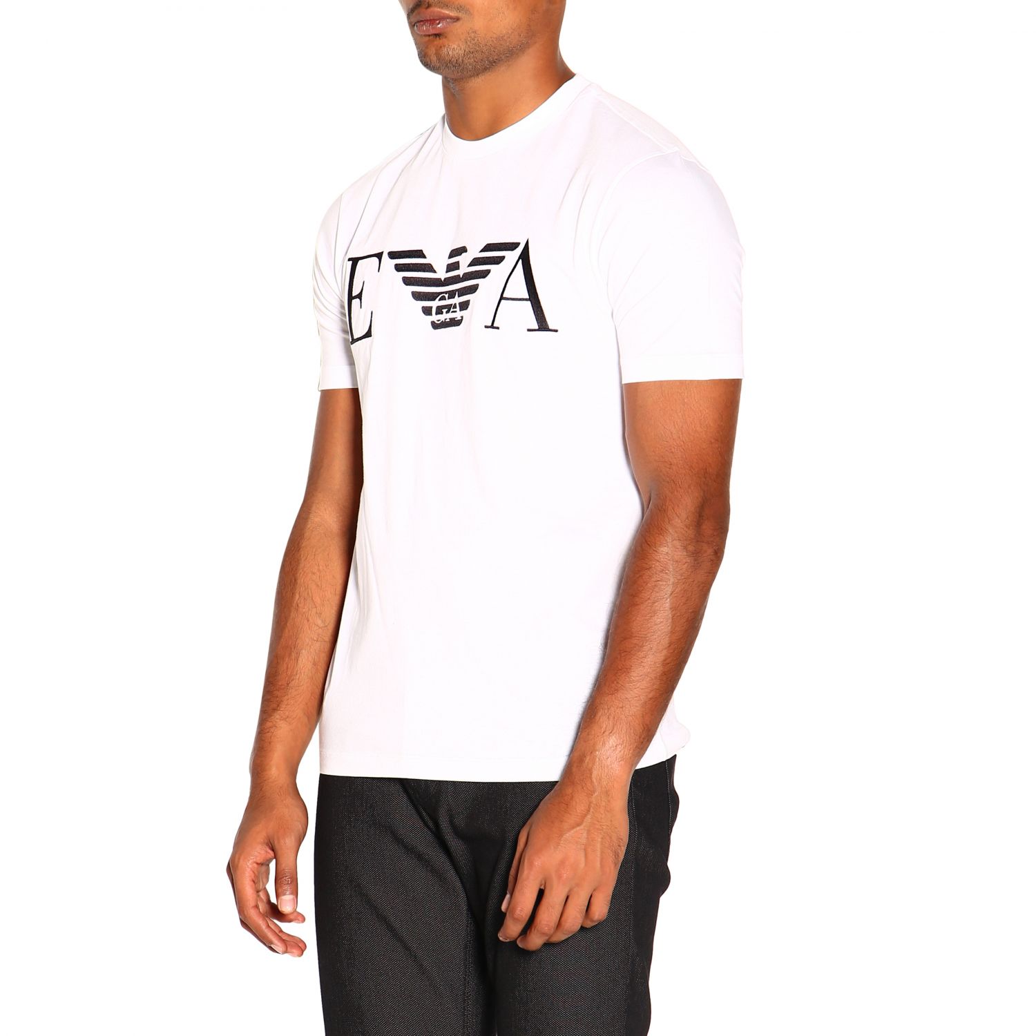 white emporio armani t shirt