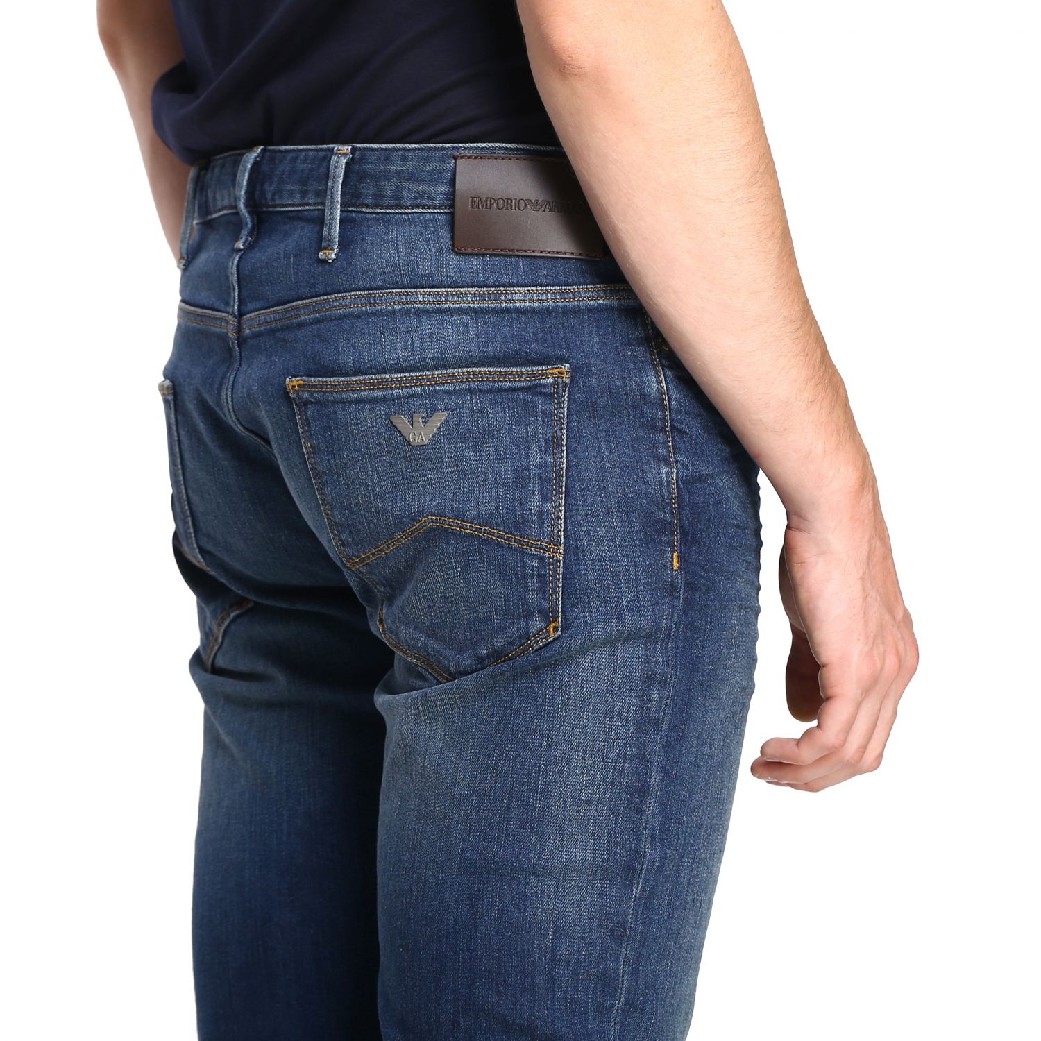 Jeans Emporio Armani slim fit stretch used 11 once | Jeans Emporio Armani Uomo Denim | Jeans